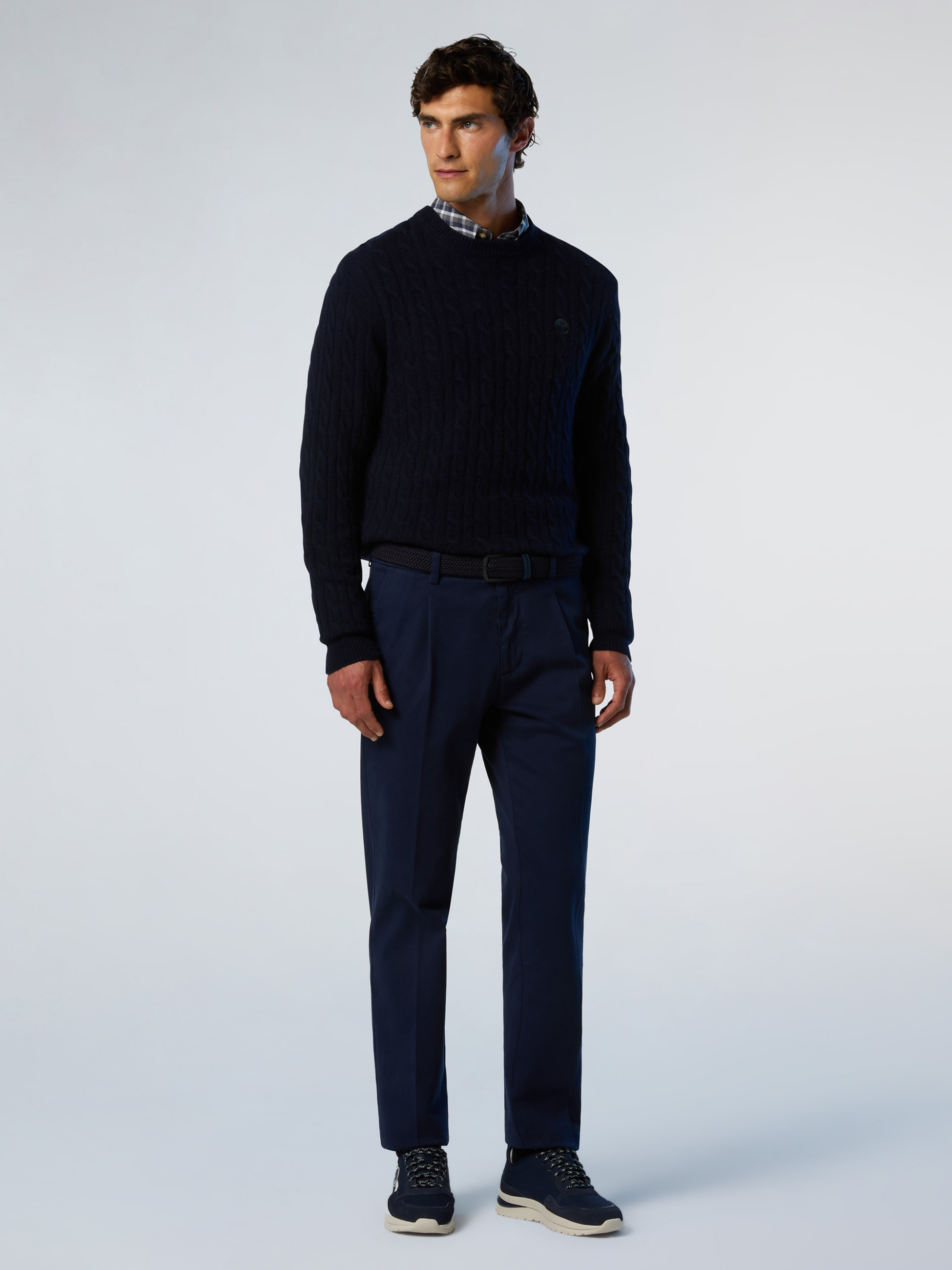 NORTH SAILS, North Sails Sweater Cable-knit Crew-neck