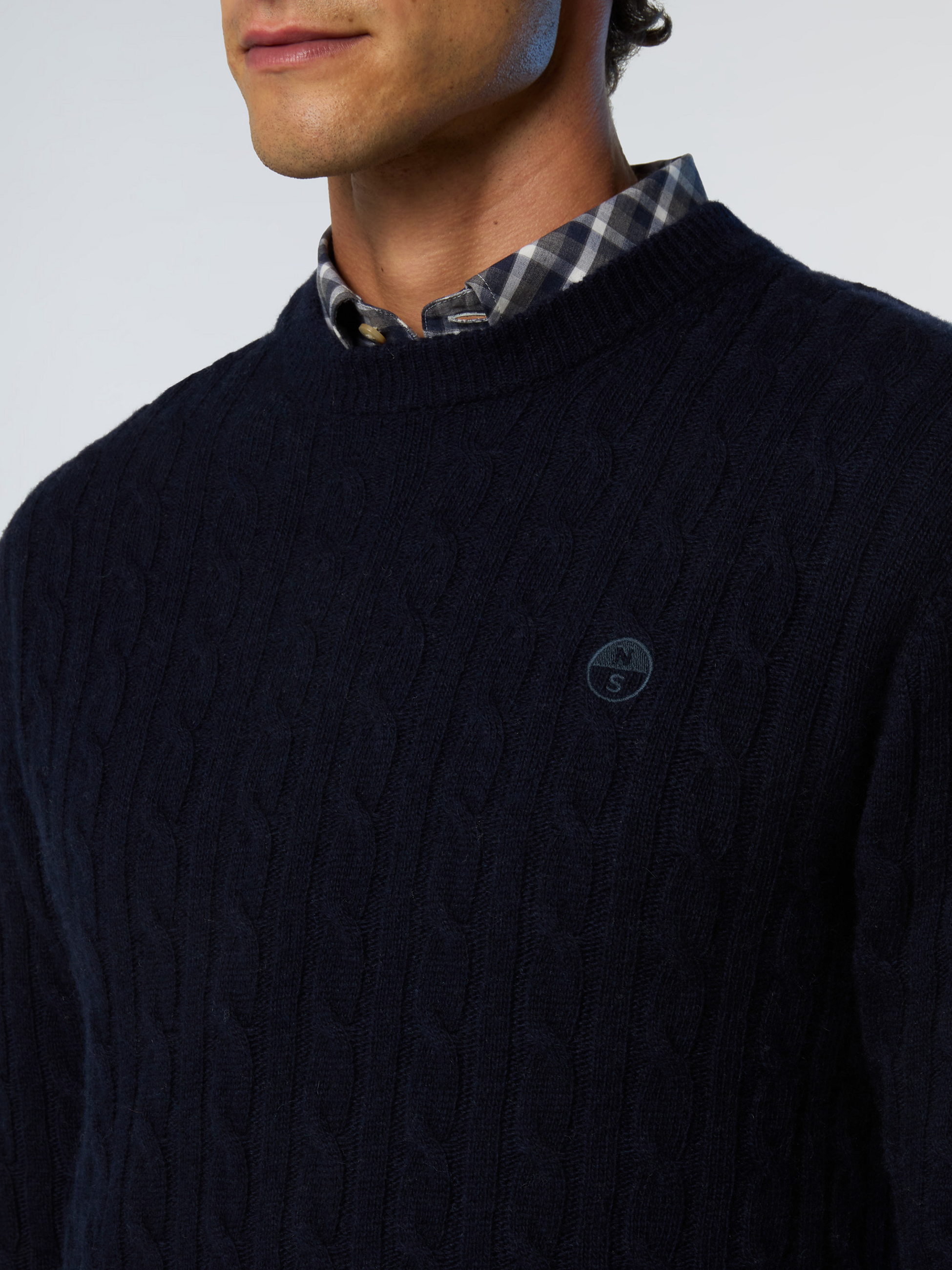 NORTH SAILS, North Sails Sweater Cable-knit Crew-neck