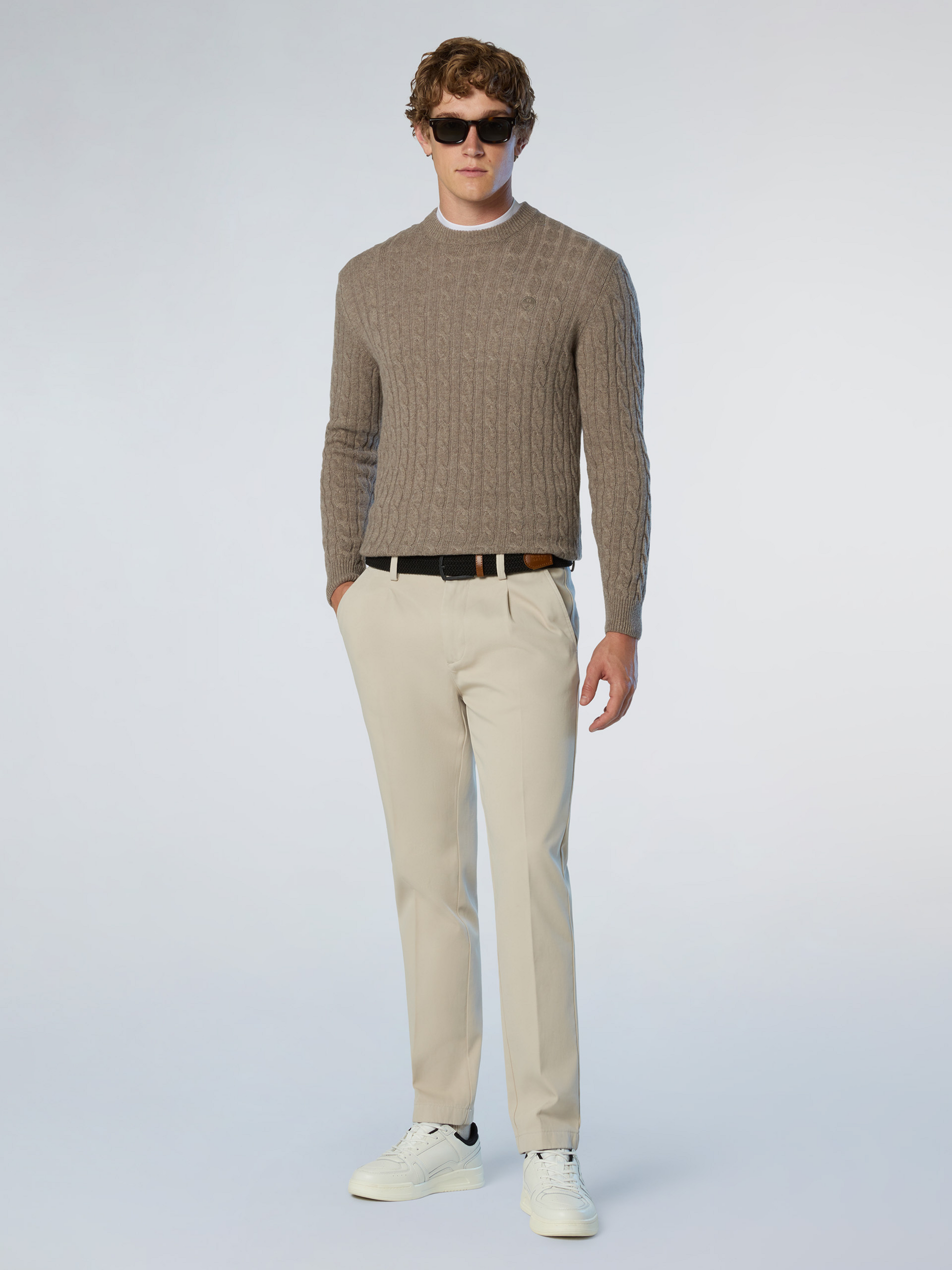 NORTH SAILS, North Sails Sweater Cable-knit Crew-neck