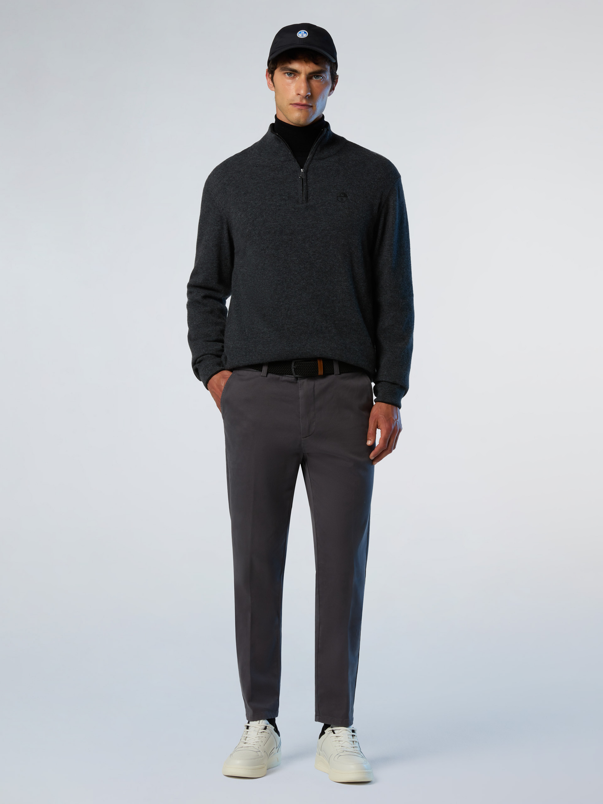 NORTH SAILS, North Sails Sweater Cashmere Blend Half-zip