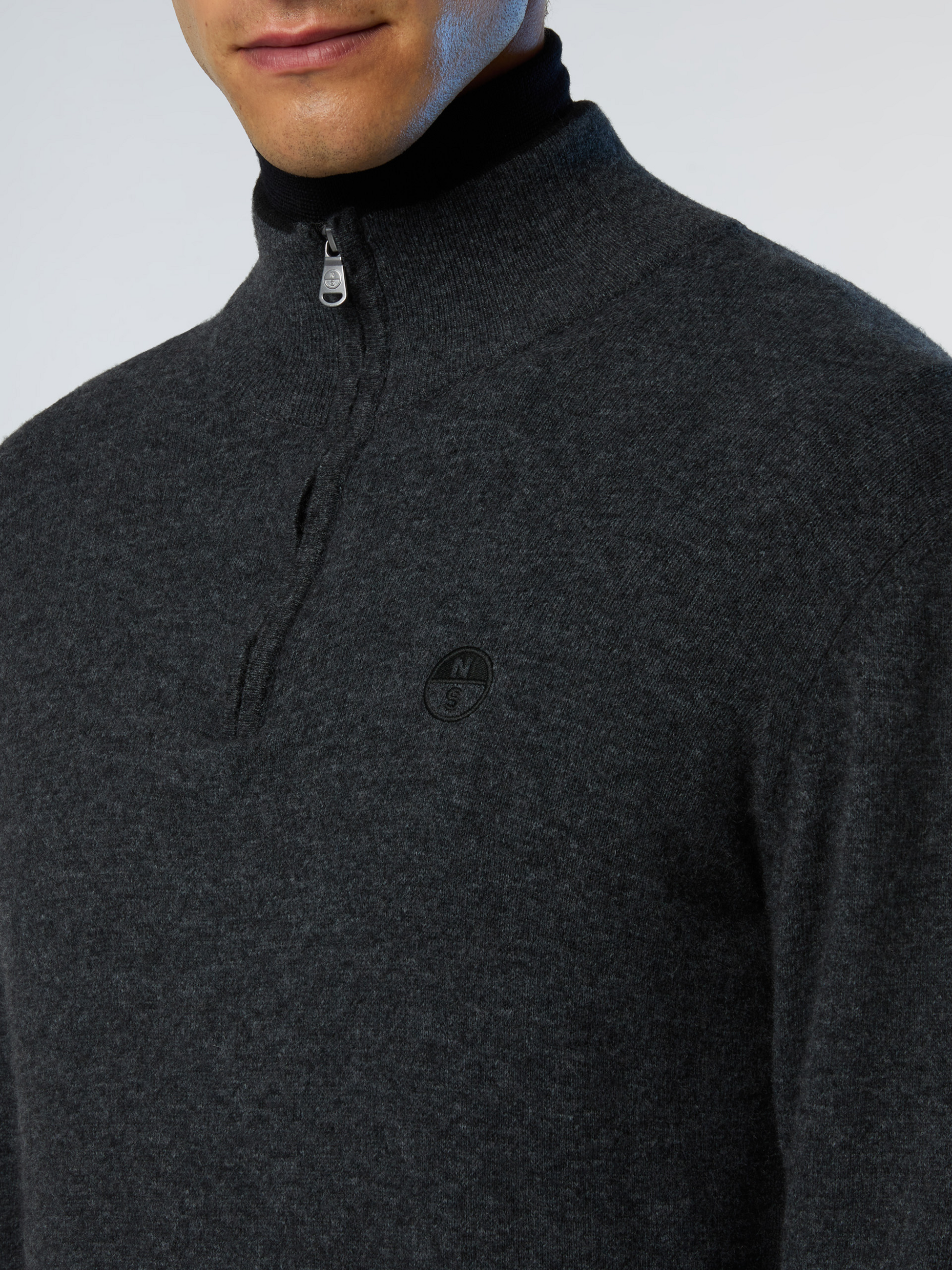 NORTH SAILS, North Sails Sweater Cashmere Blend Half-zip