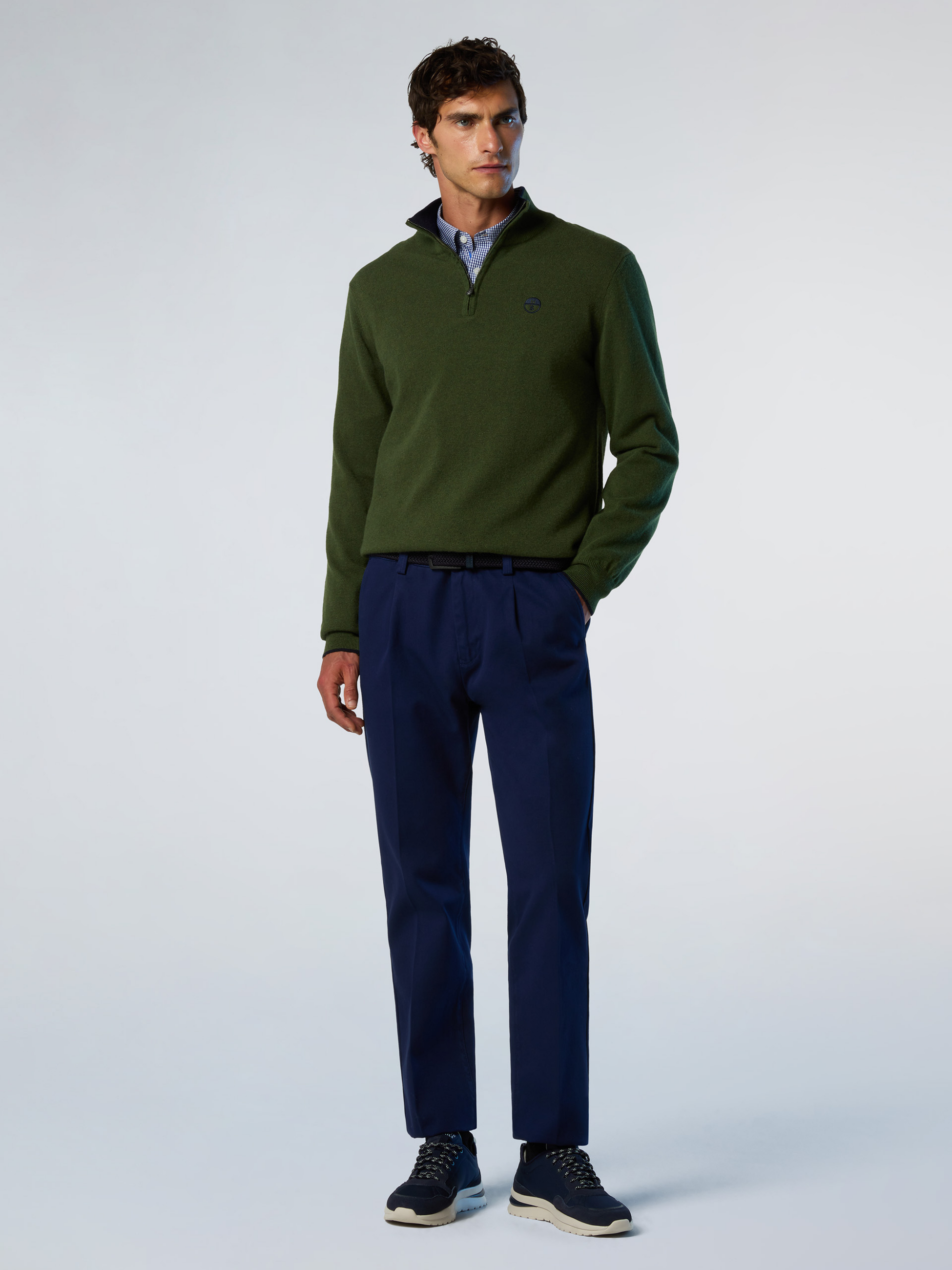 NORTH SAILS, North Sails Sweater Cashmere Blend Half-zip