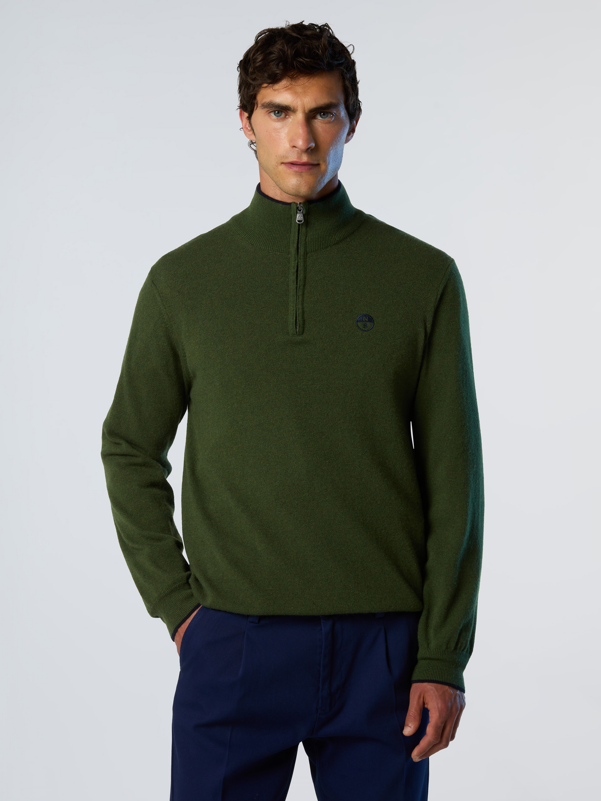 NORTH SAILS, North Sails Sweater Cashmere Blend Half-zip