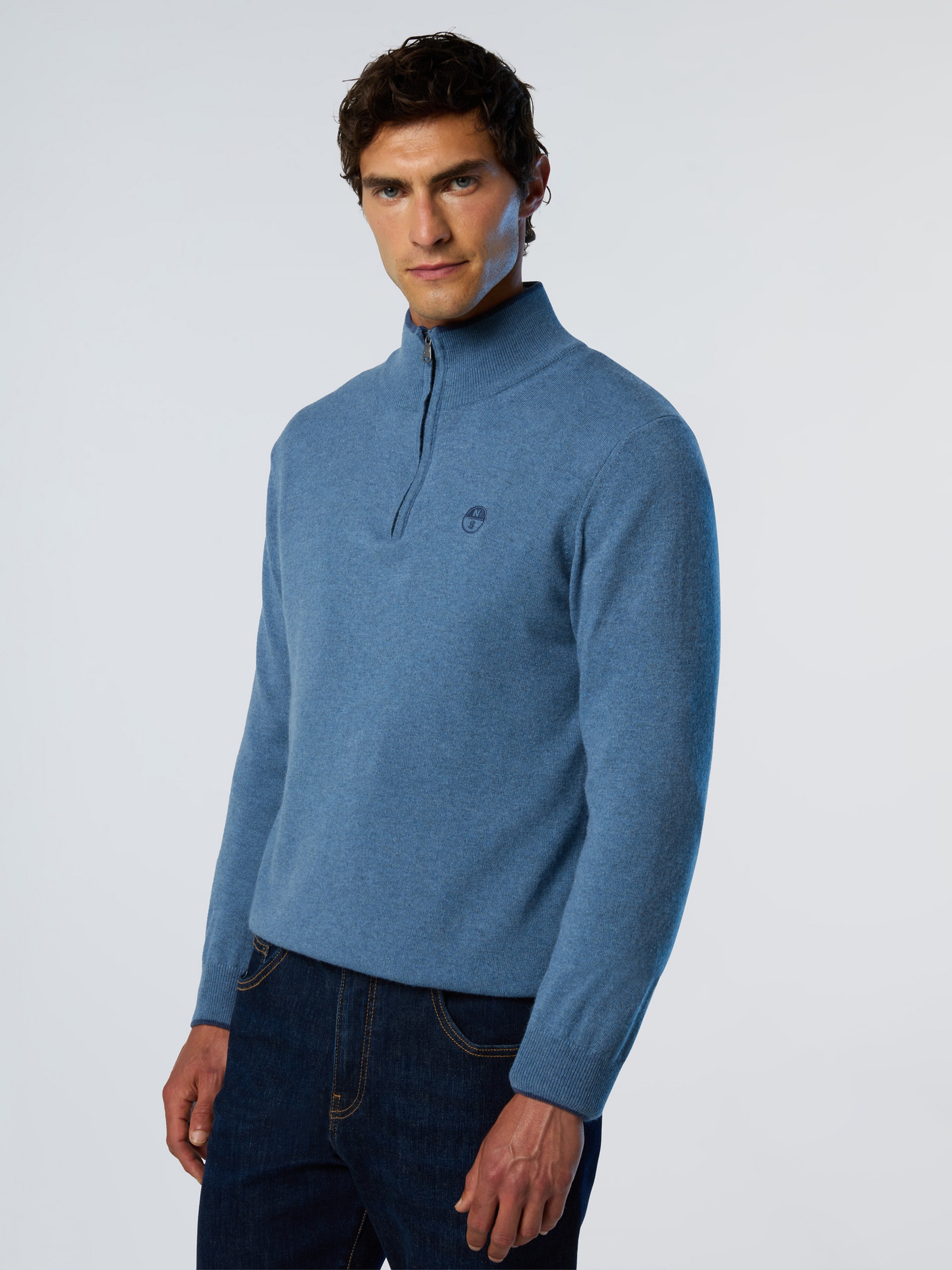 NORTH SAILS, North Sails Sweater Cashmere Blend Half-zip
