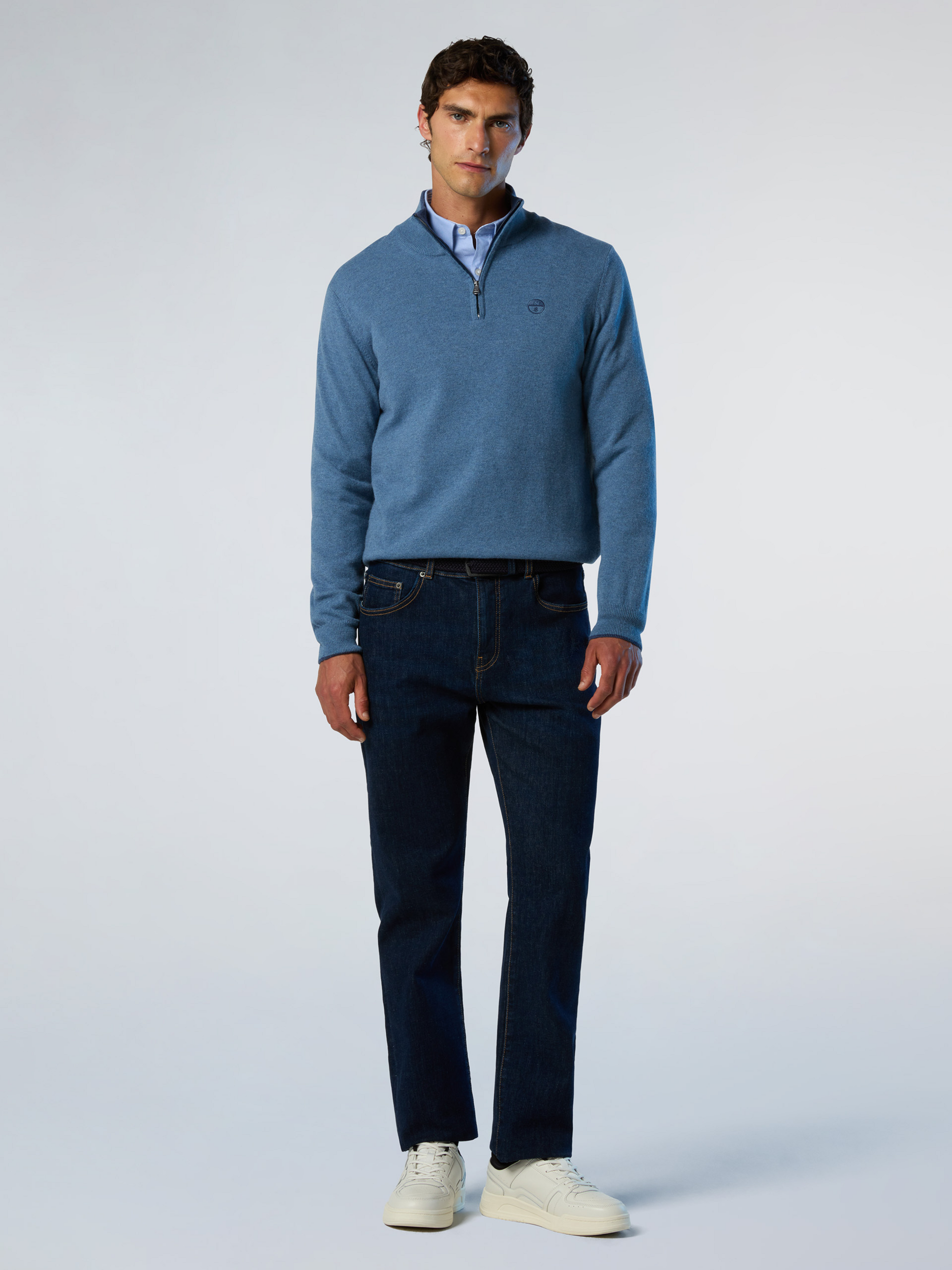NORTH SAILS, North Sails Sweater Cashmere Blend Half-zip