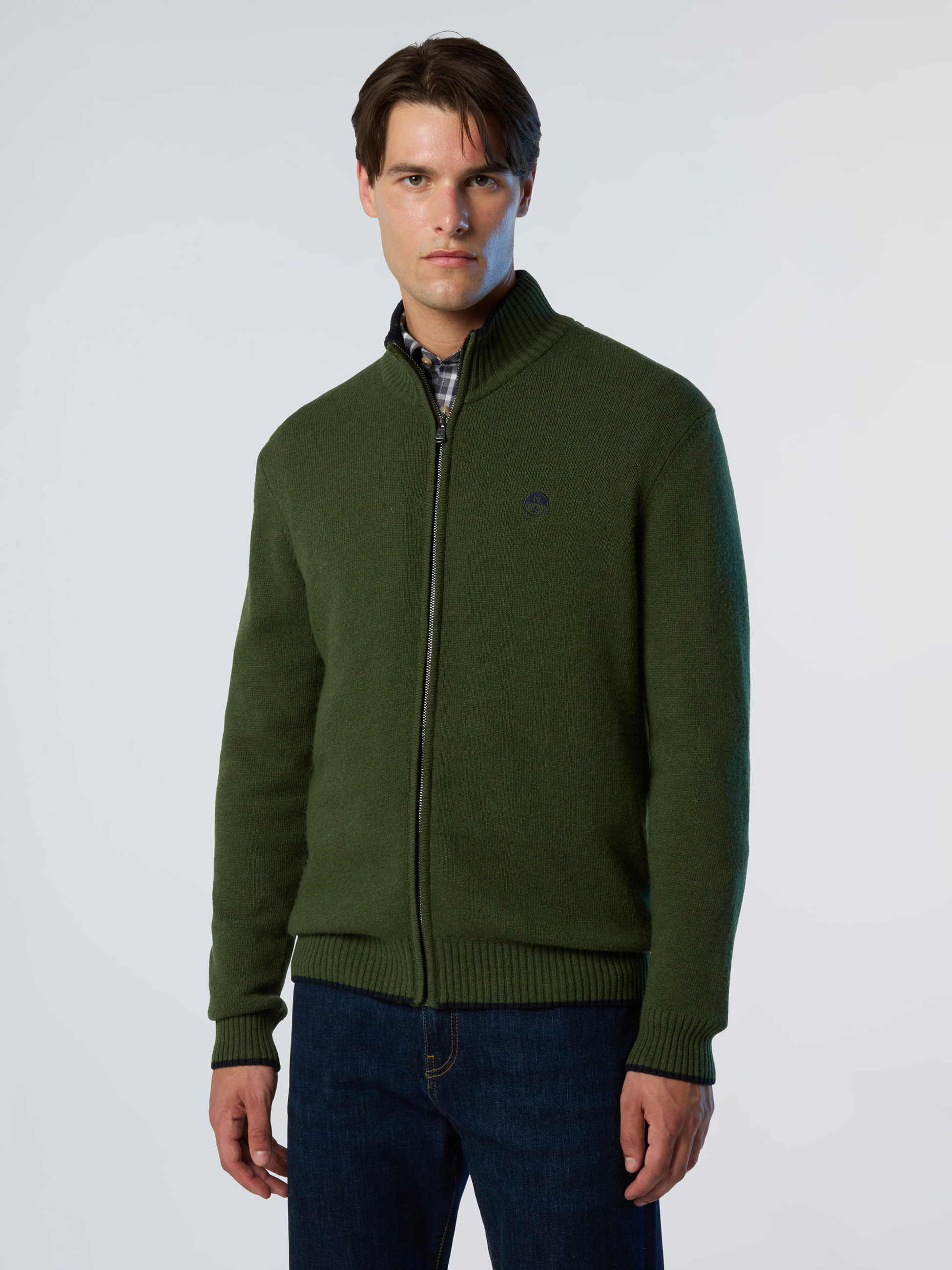 NORTH SAILS, North Sails Sweater Cashmere Blend Zip-through
