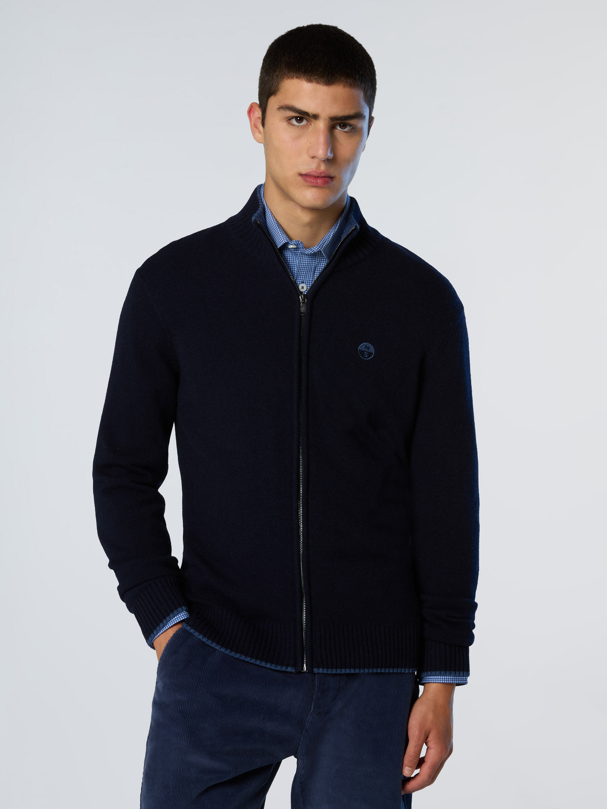 NORTH SAILS, North Sails Sweater Cashmere Blend Zip-through