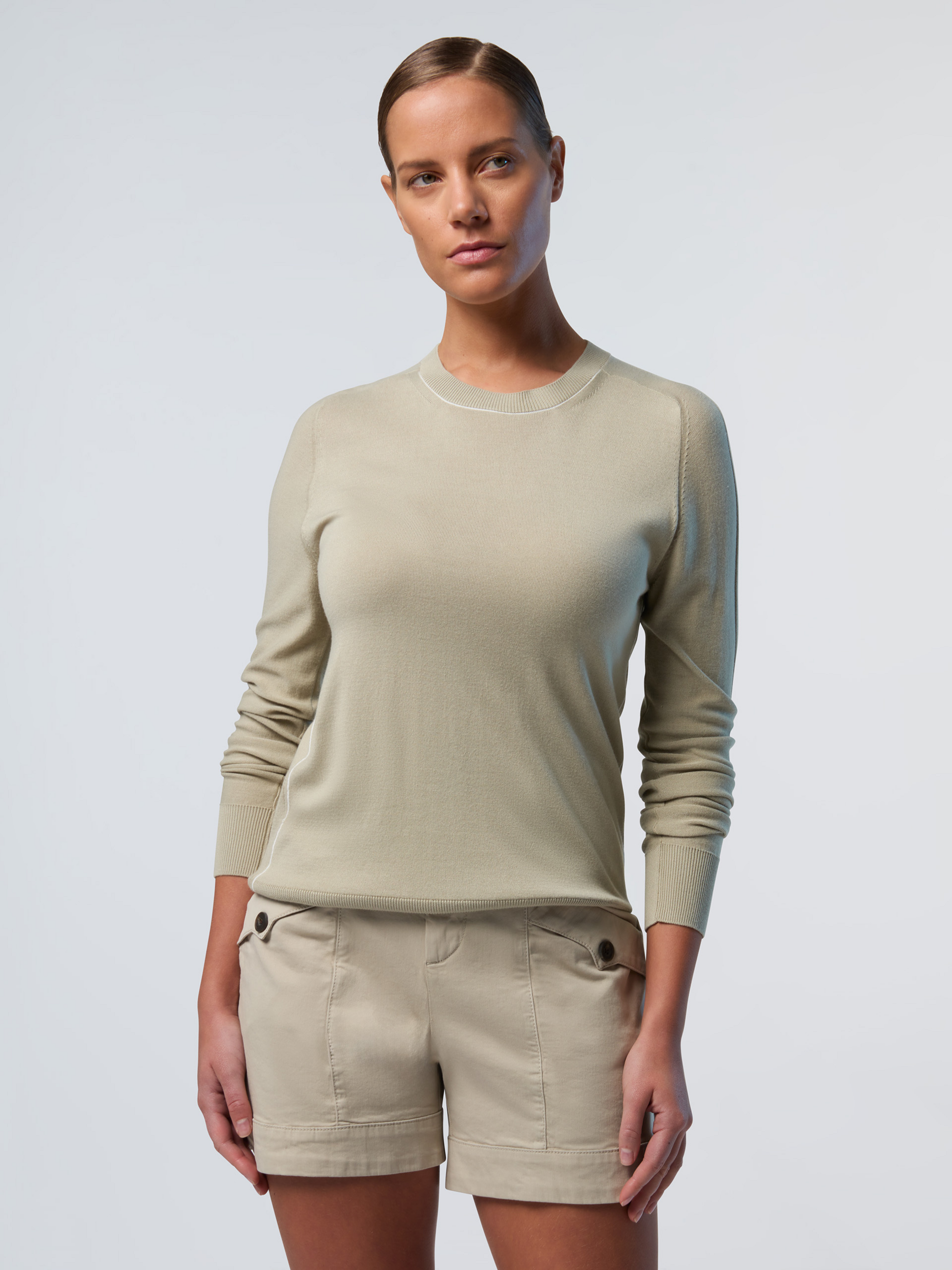 NORTH SAILS, North Sails Sweater Crew-neck Aloe Vera