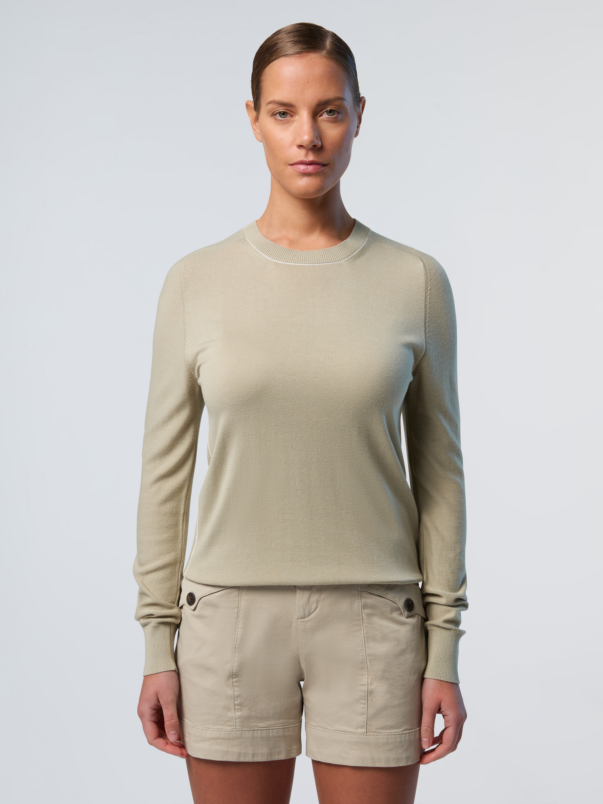 NORTH SAILS, North Sails Sweater Crew-neck Aloe Vera