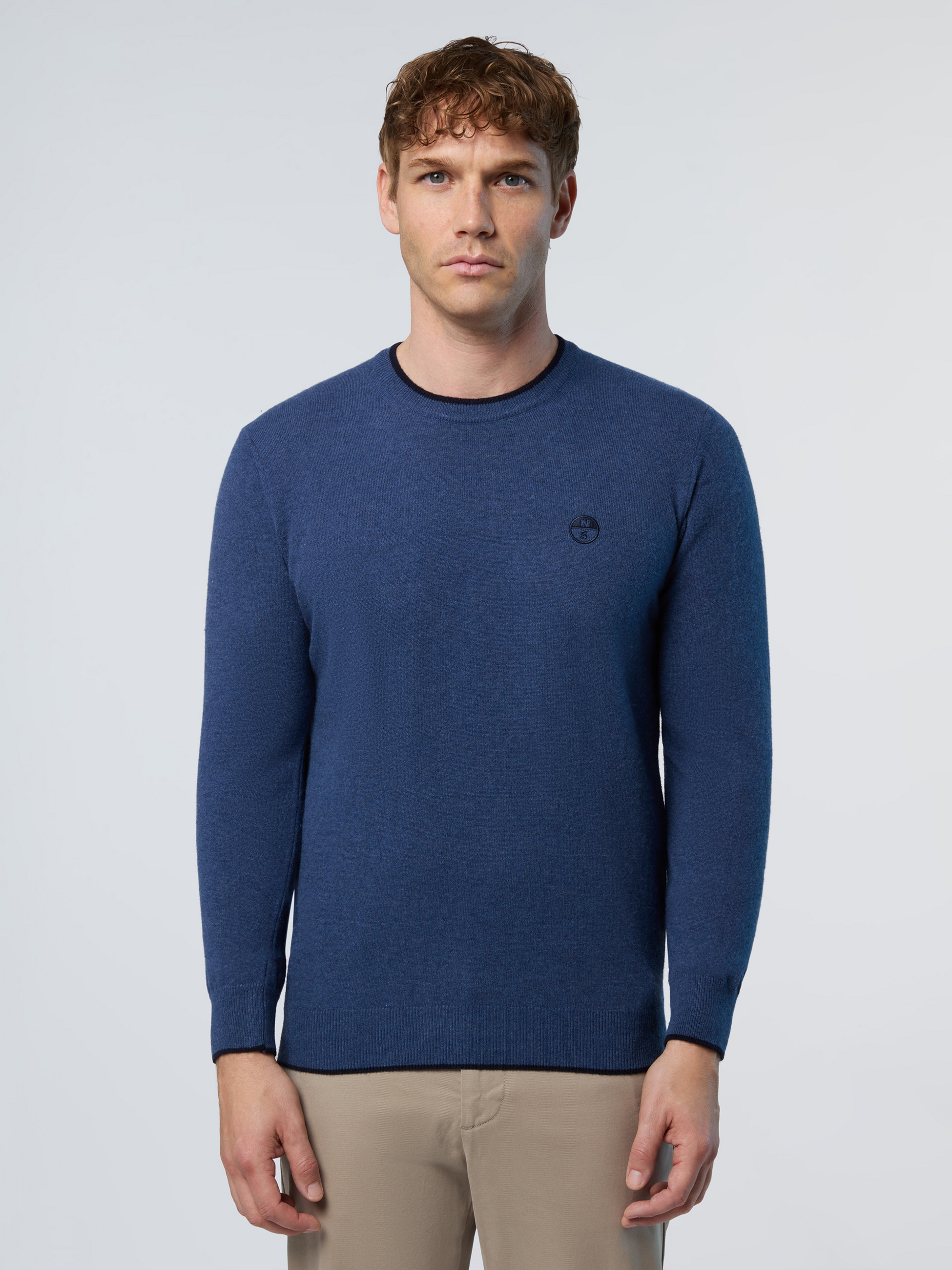 NORTH SAILS, North Sails Sweater Crew-neck With Embroidered Logo