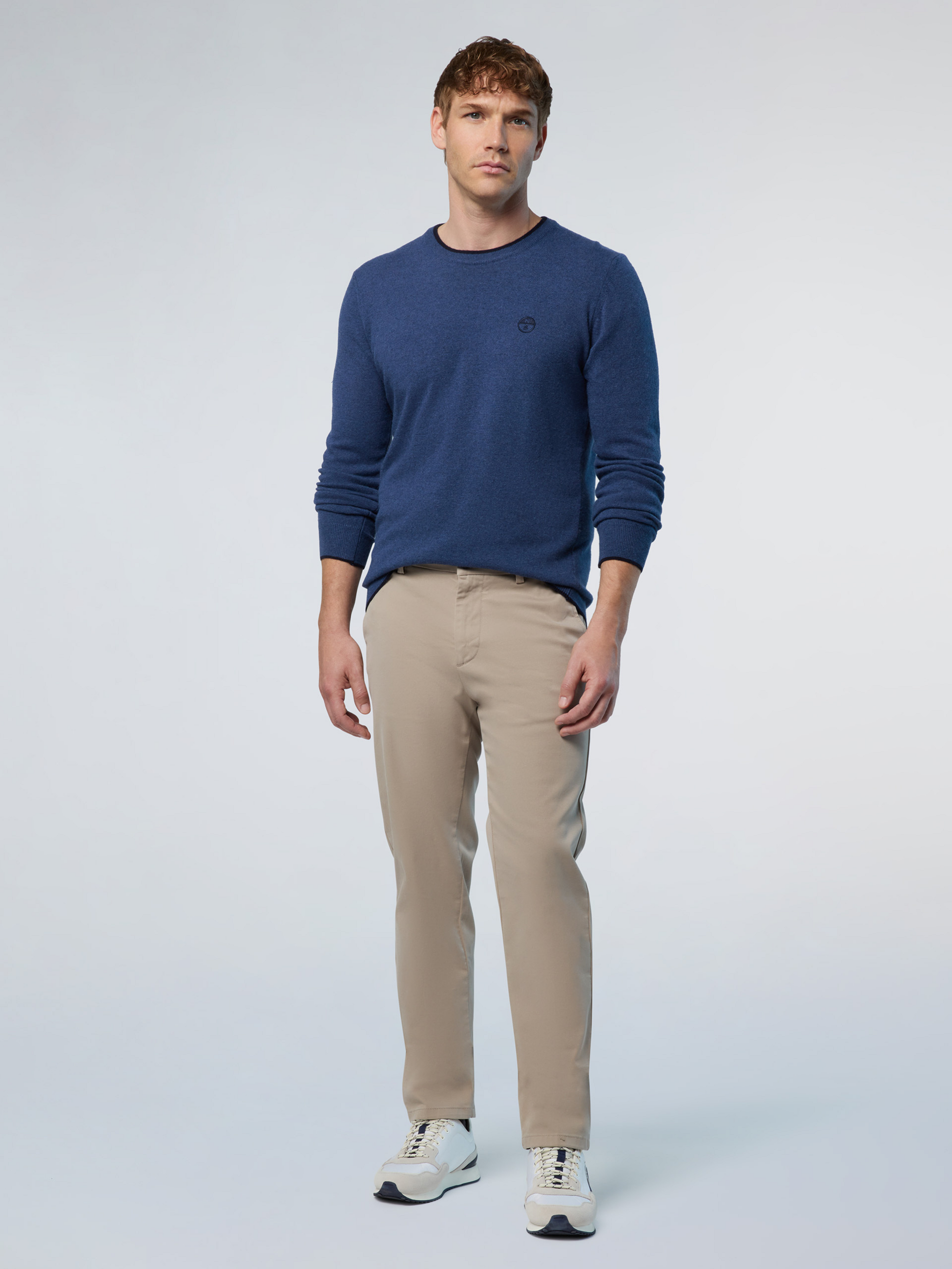 NORTH SAILS, North Sails Sweater Crew-neck With Embroidered Logo