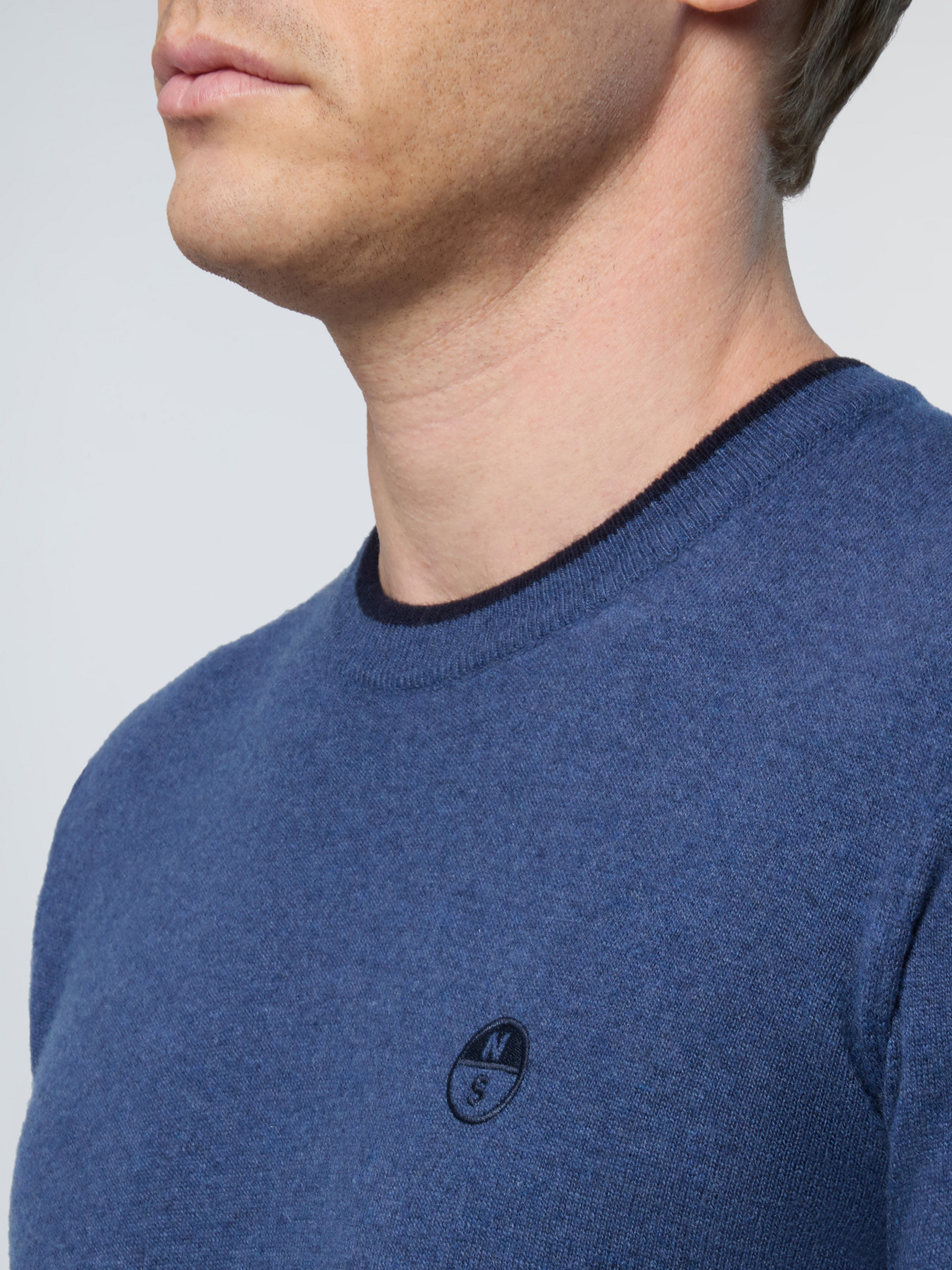 NORTH SAILS, North Sails Sweater Crew-neck With Embroidered Logo