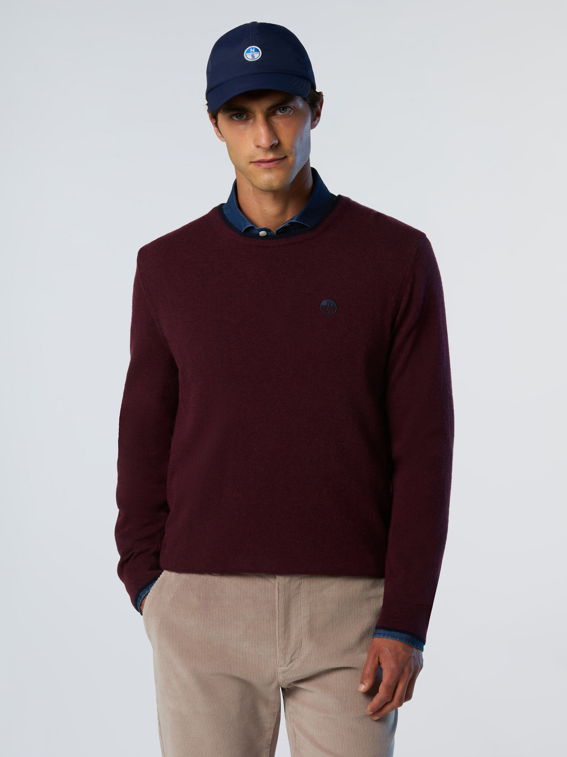NORTH SAILS, North Sails Sweater Crew-neck With Embroidered Logo