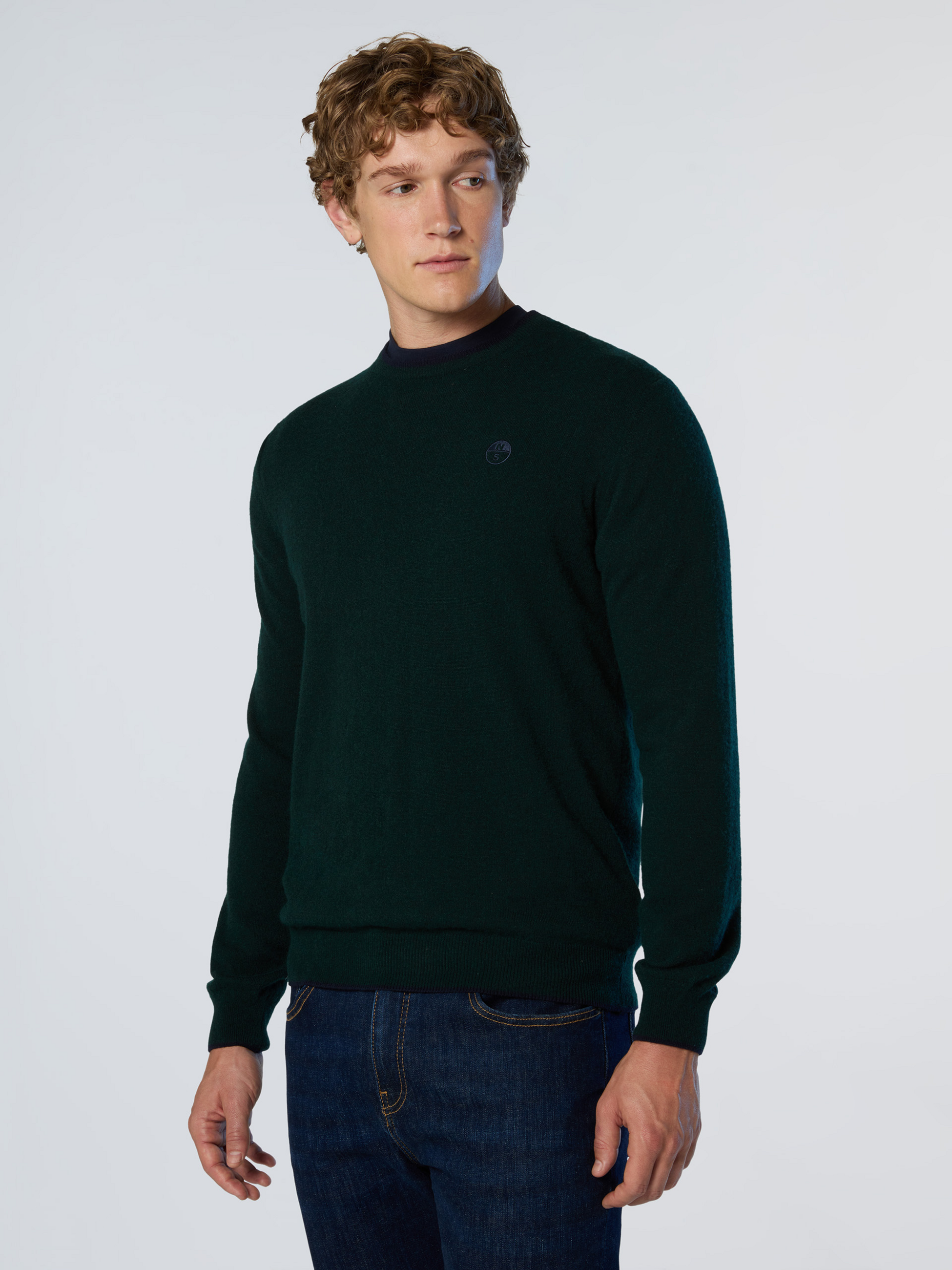 NORTH SAILS, North Sails Sweater Crew-neck With Embroidered Logo