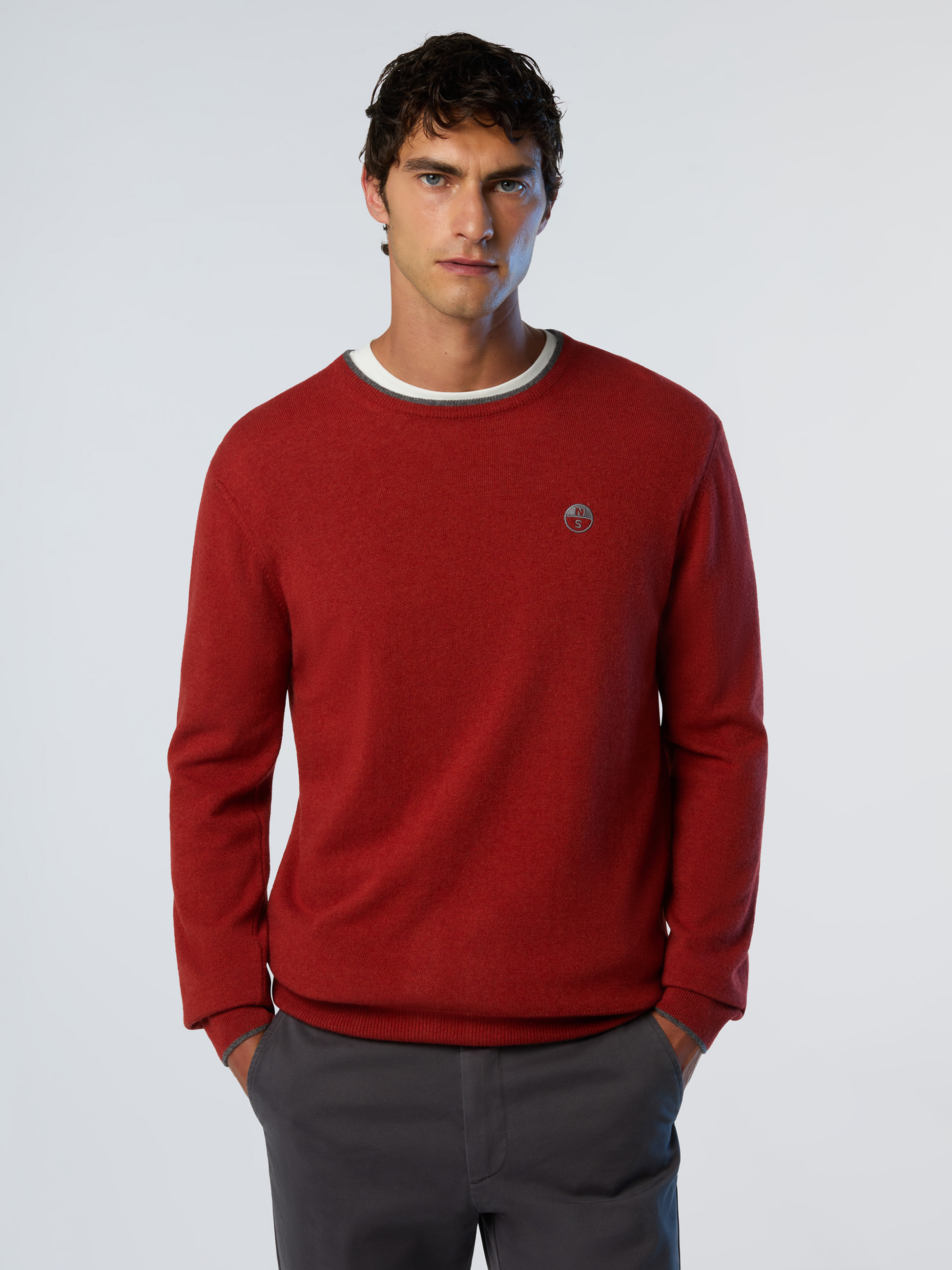NORTH SAILS, North Sails Sweater Crew-neck With Embroidered Logo