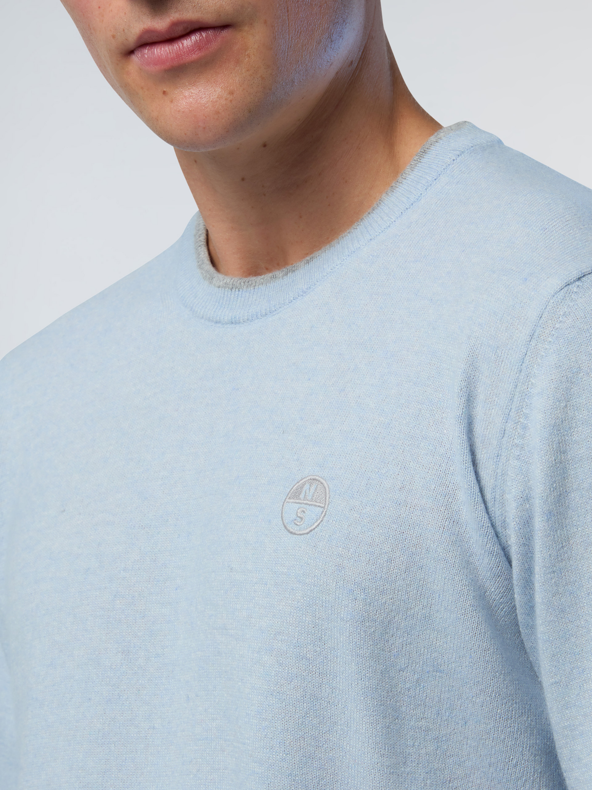 NORTH SAILS, North Sails Sweater Crew-neck With Embroidered Logo