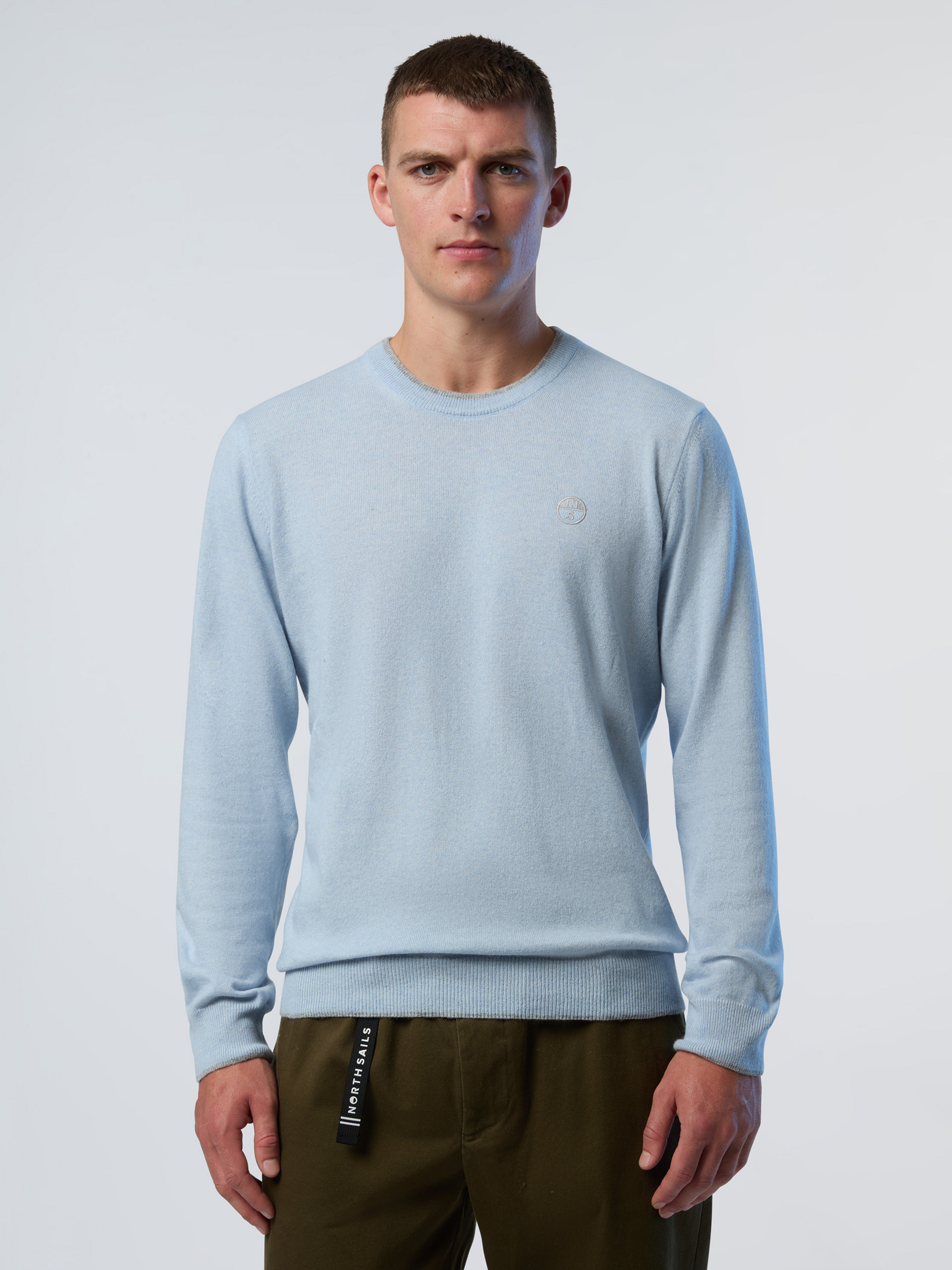 NORTH SAILS, North Sails Sweater Crew-neck With Embroidered Logo