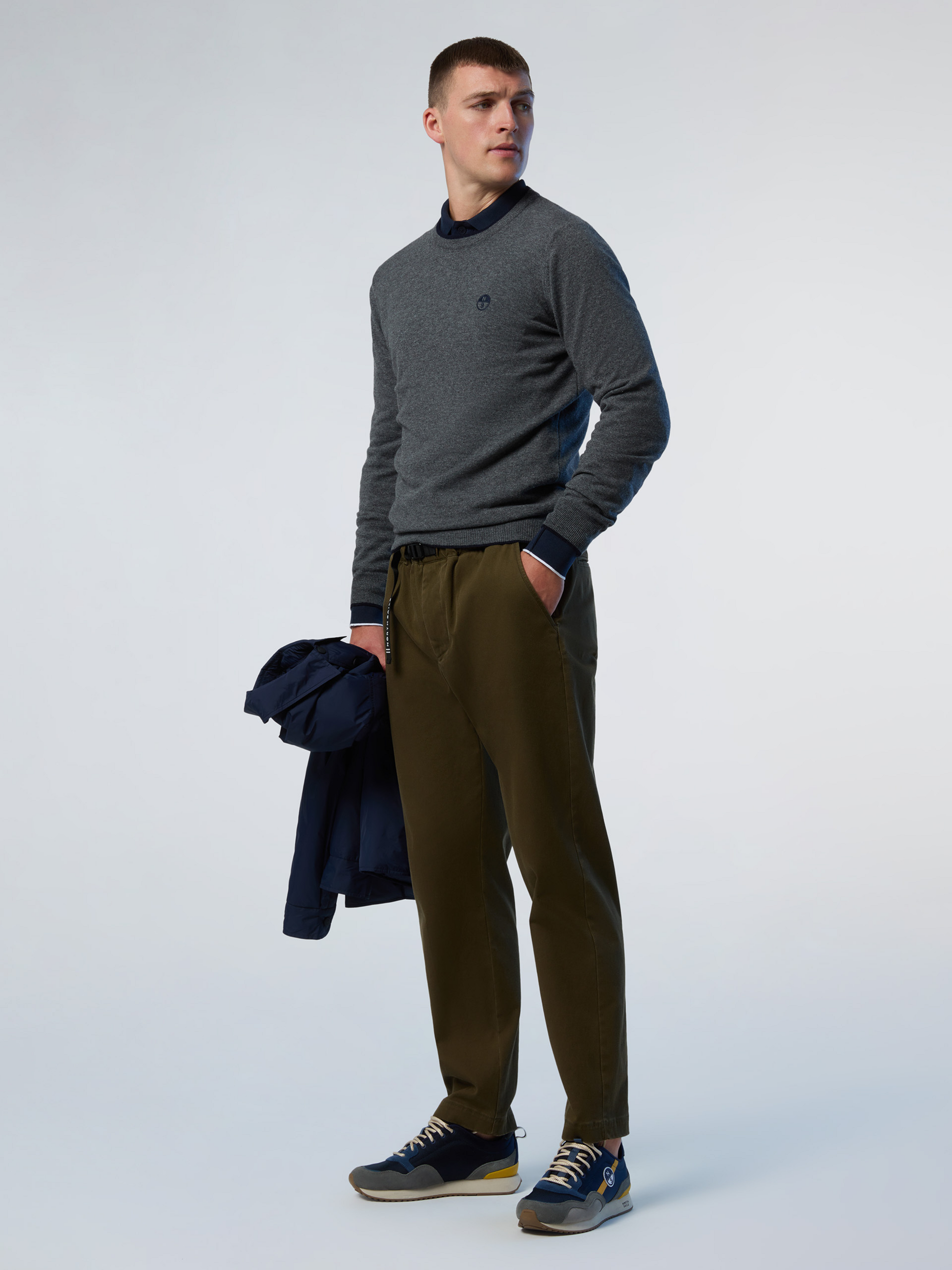 NORTH SAILS, North Sails Sweater Crew-neck With Embroidered Logo