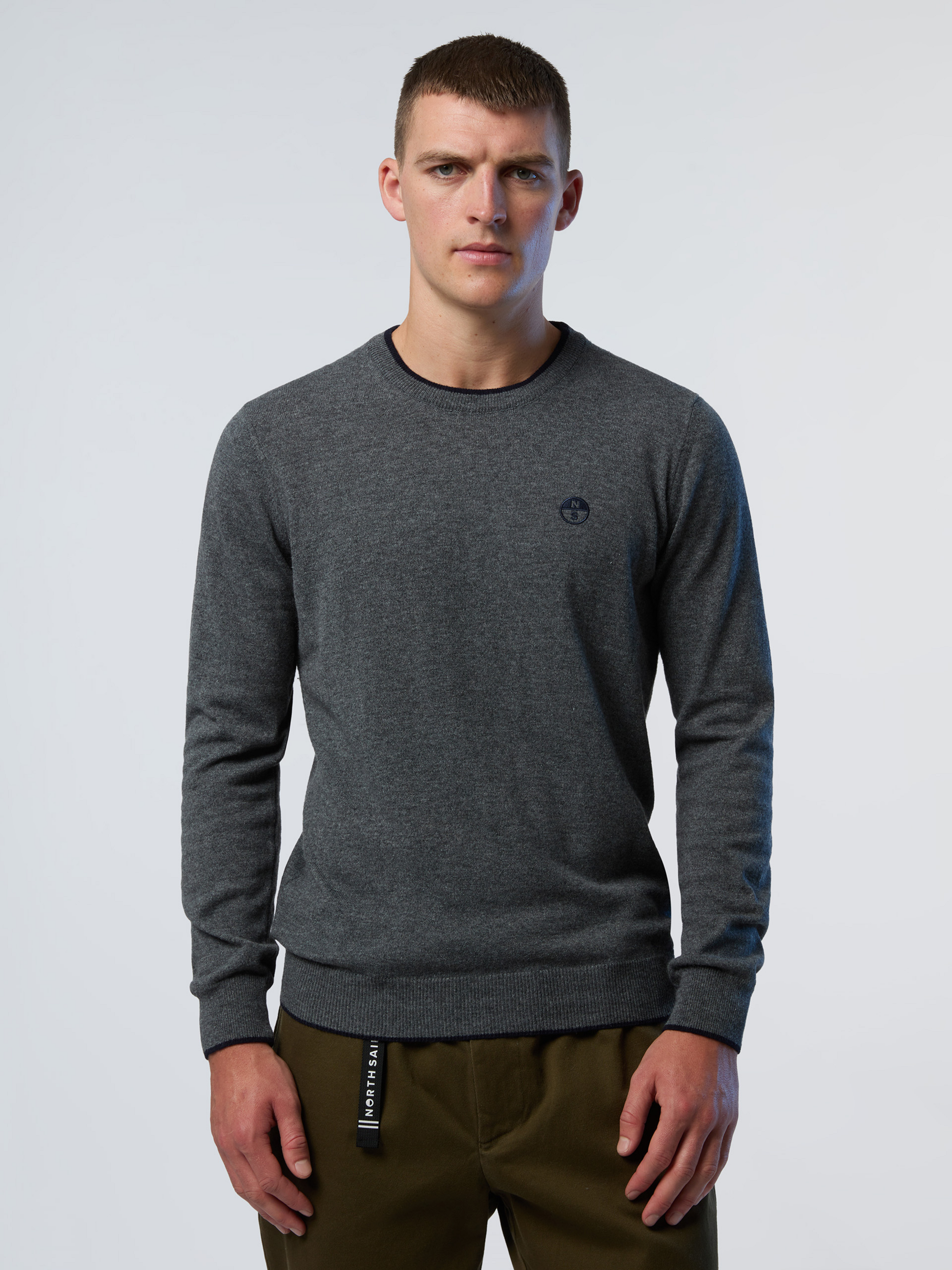 NORTH SAILS, North Sails Sweater Crew-neck With Embroidered Logo