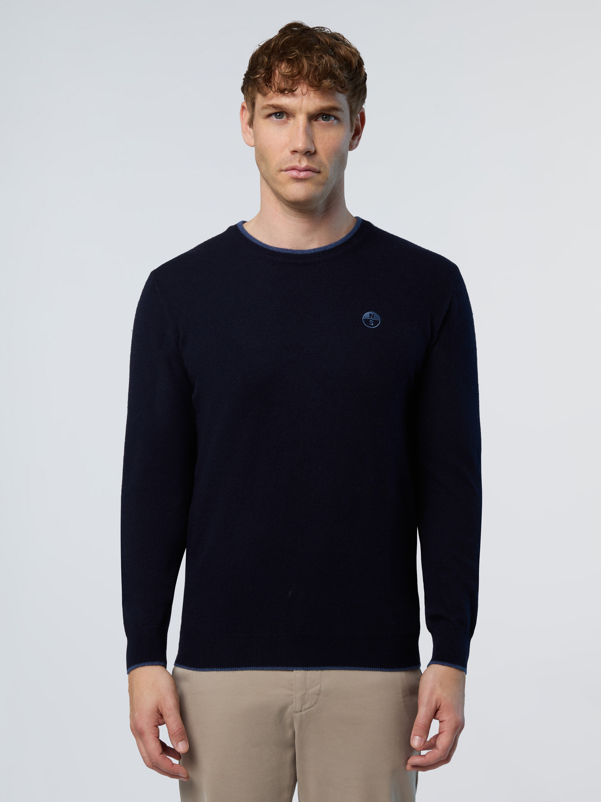 NORTH SAILS, North Sails Sweater Crew-neck With Embroidered Logo