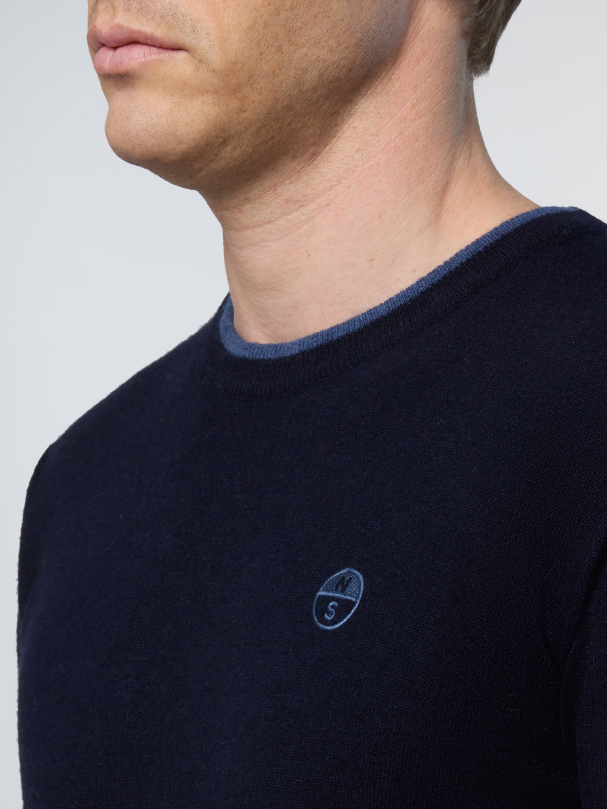 NORTH SAILS, North Sails Sweater Crew-neck With Embroidered Logo