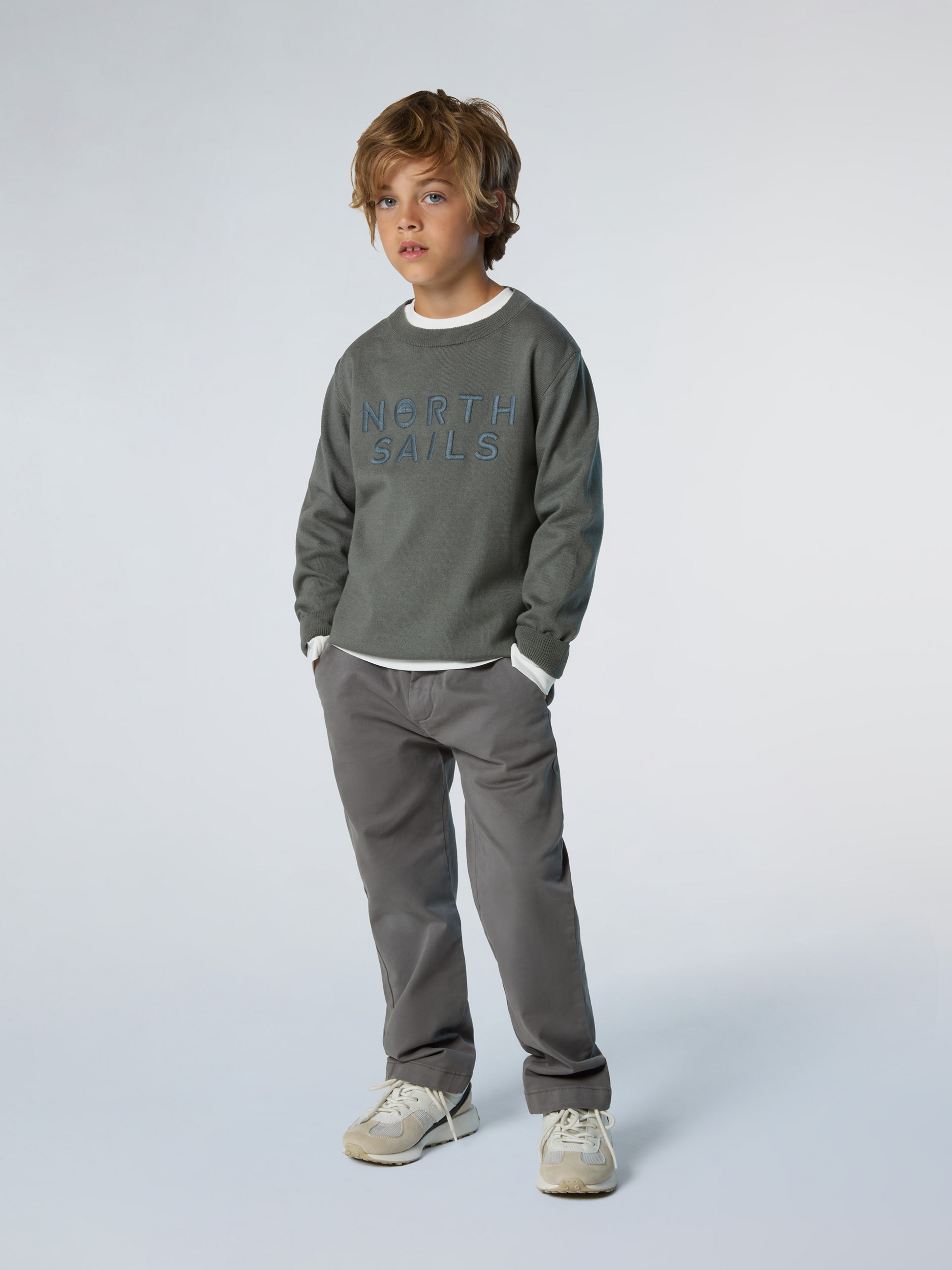NORTH SAILS, North Sails Sweater Crew-neck With Embroidery