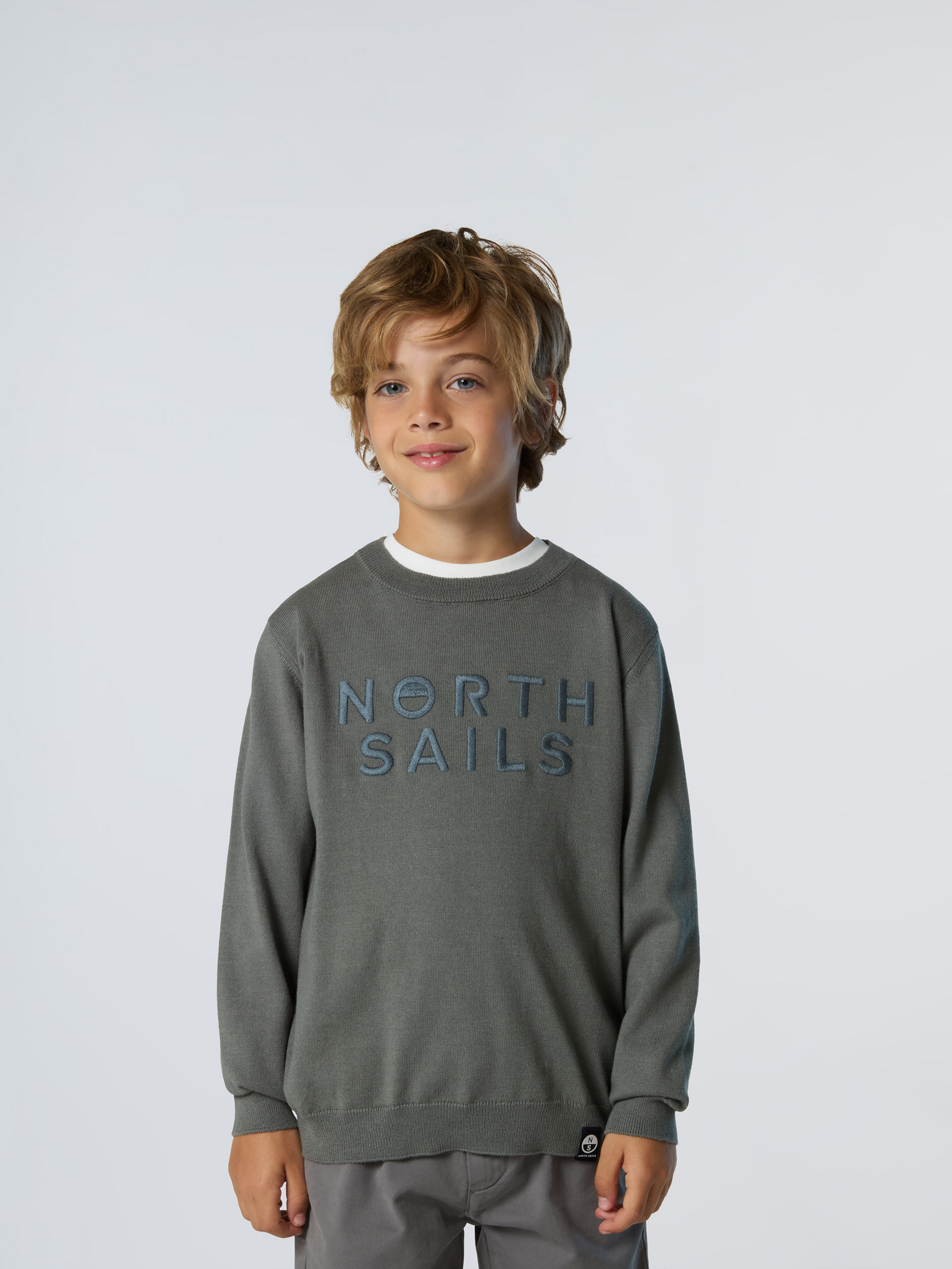 NORTH SAILS, North Sails Sweater Crew-neck With Embroidery