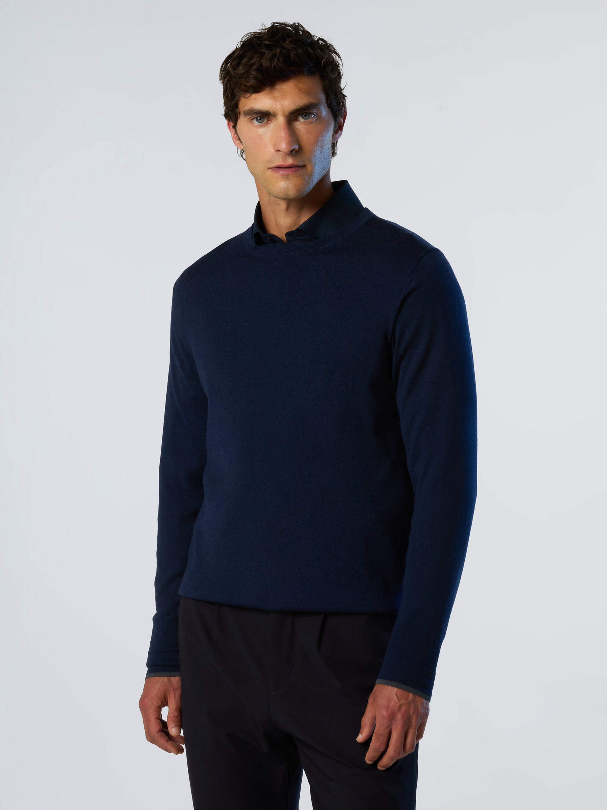 NORTH SAILS, North Sails Sweater Crew-neck With Slits