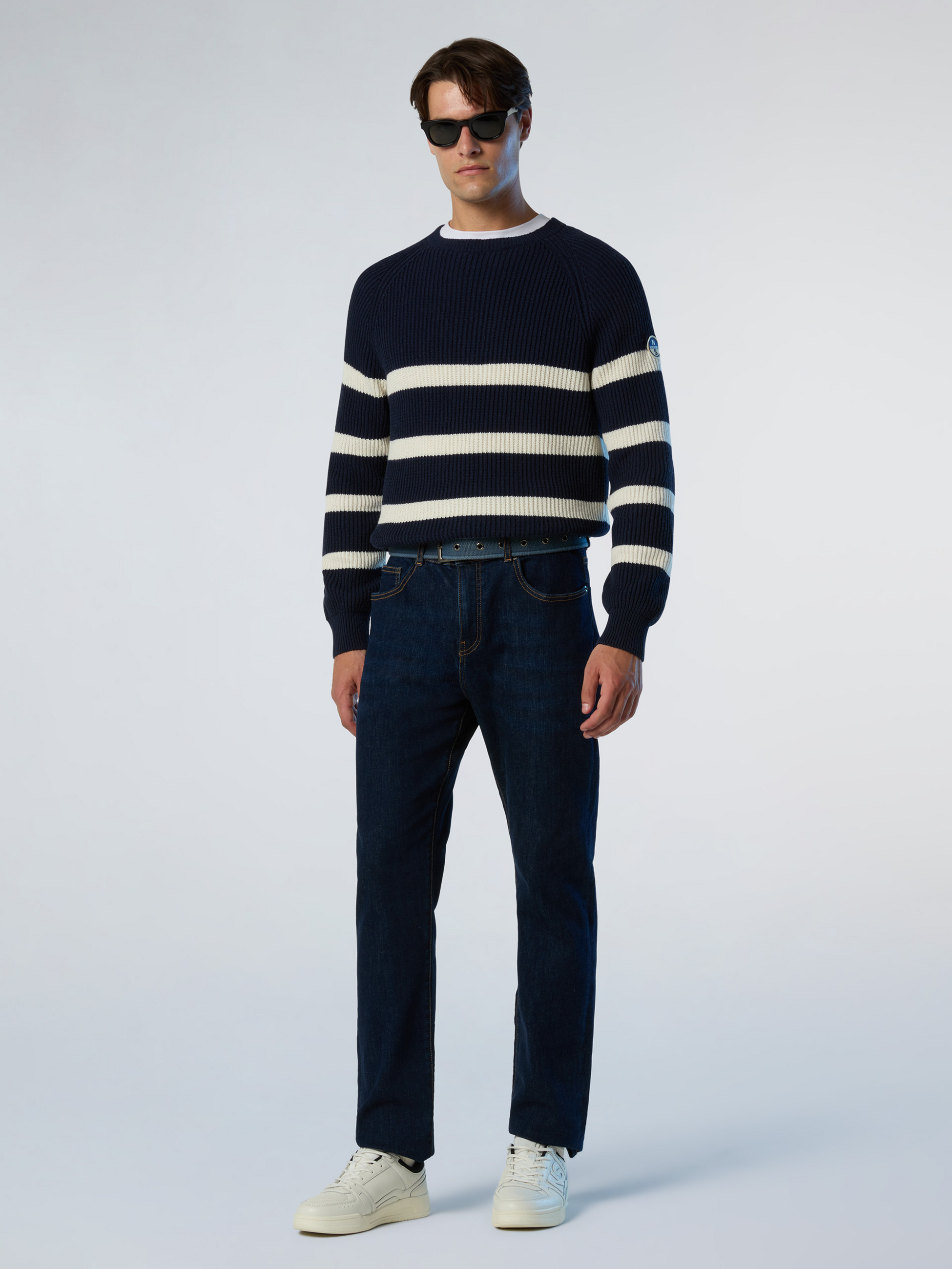 NORTH SAILS, North Sails Sweater Fisherman's Rib Crew-neck