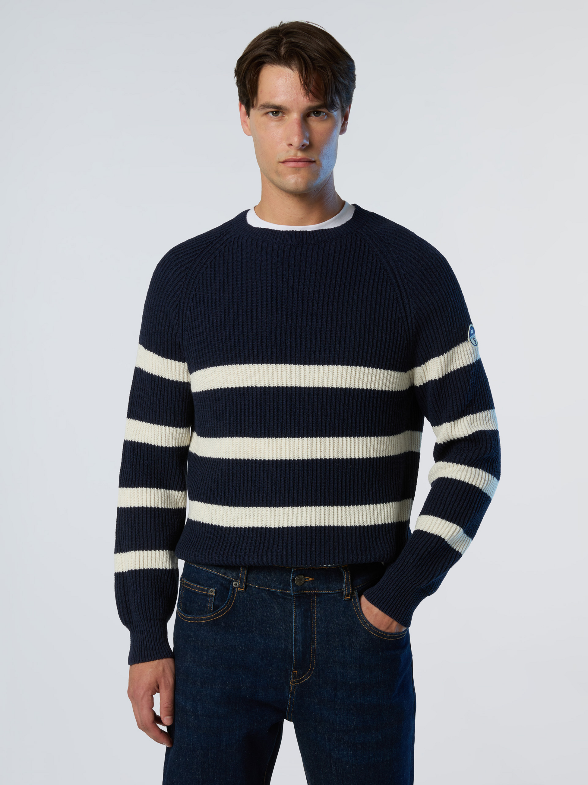 NORTH SAILS, North Sails Sweater Fisherman's Rib Crew-neck