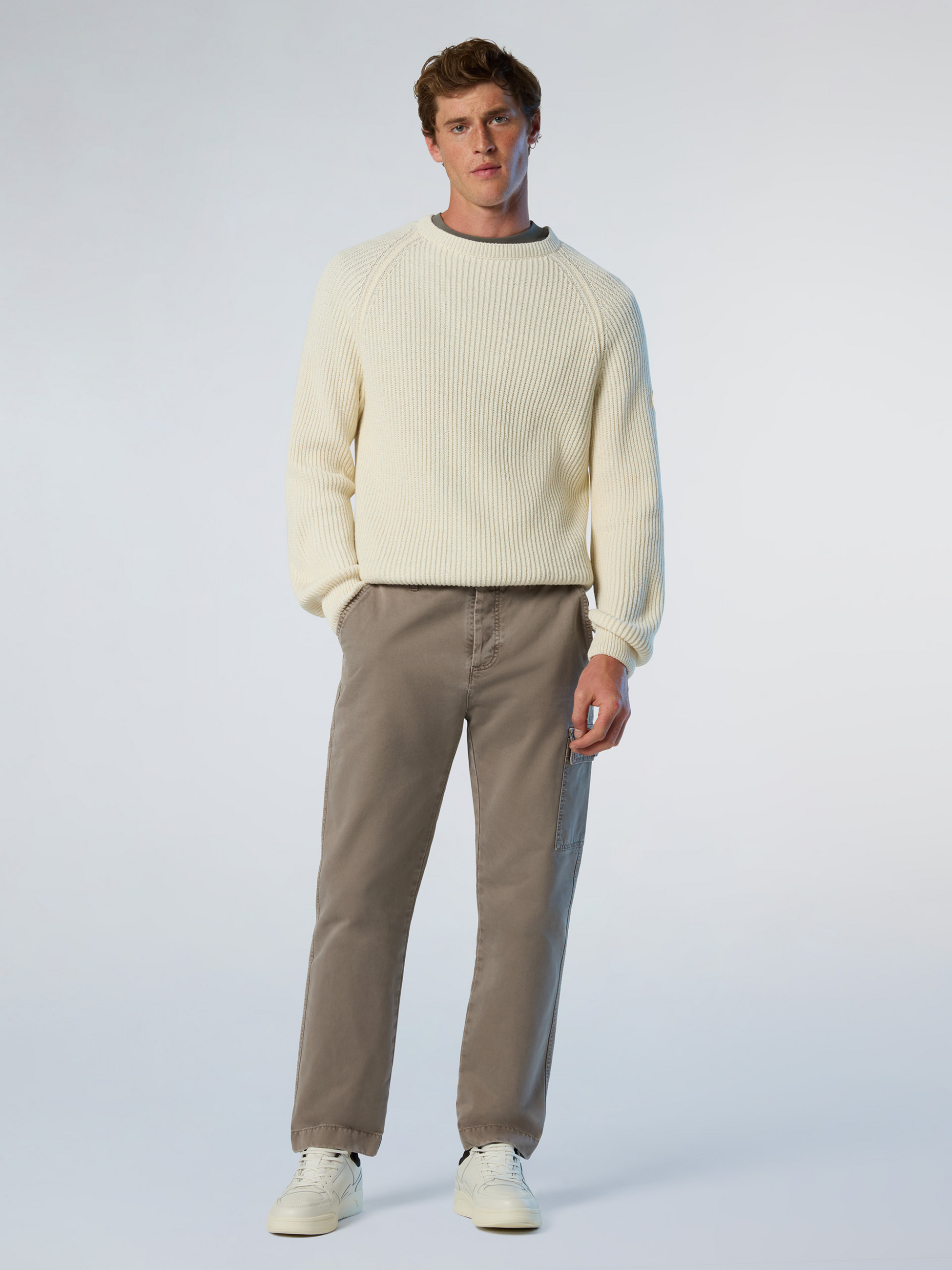 NORTH SAILS, North Sails Sweater Fisherman's Rib Crew-neck