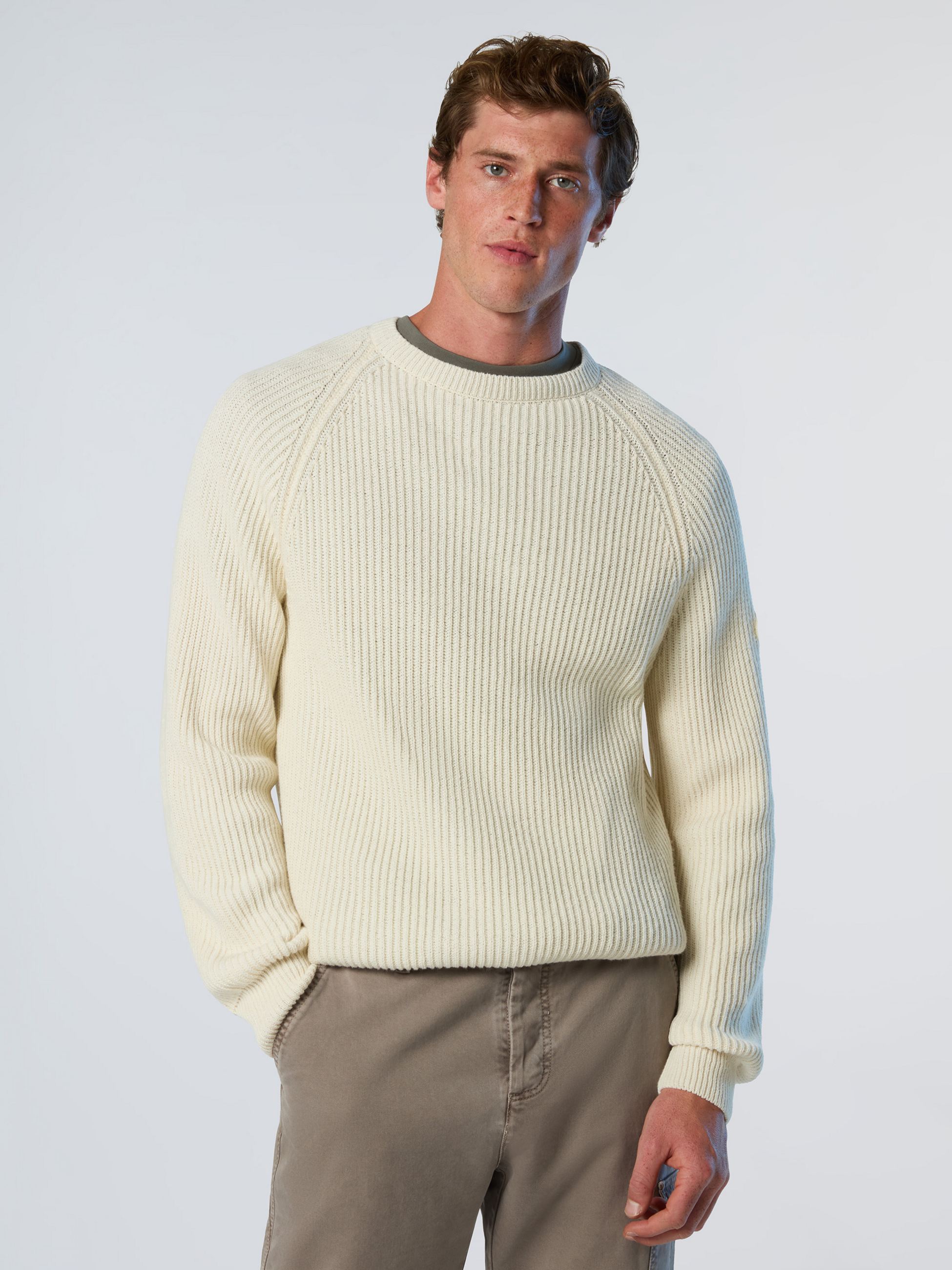 NORTH SAILS, North Sails Sweater Fisherman's Rib Crew-neck