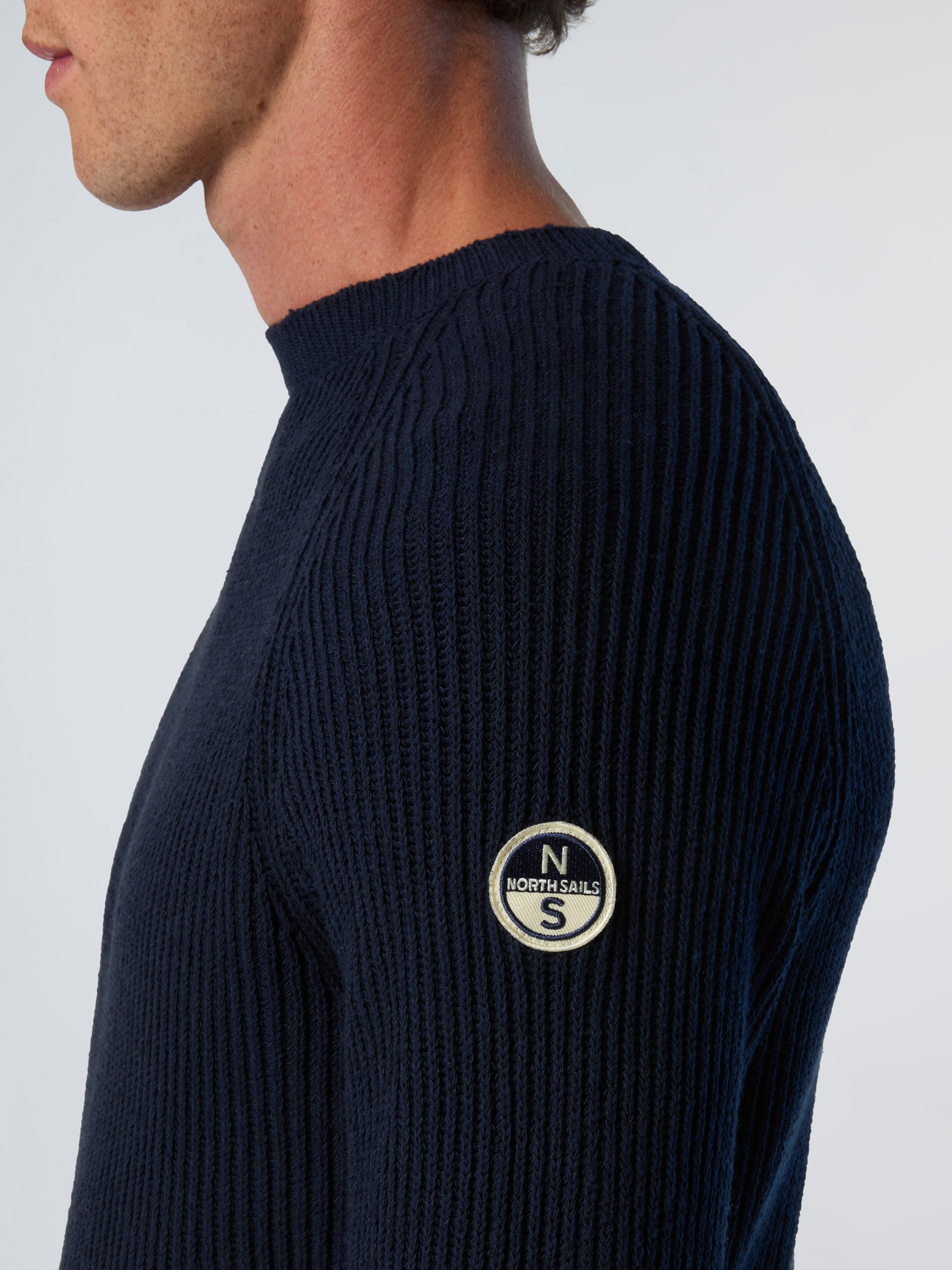 NORTH SAILS, North Sails Sweater Fisherman's Rib Crew-neck