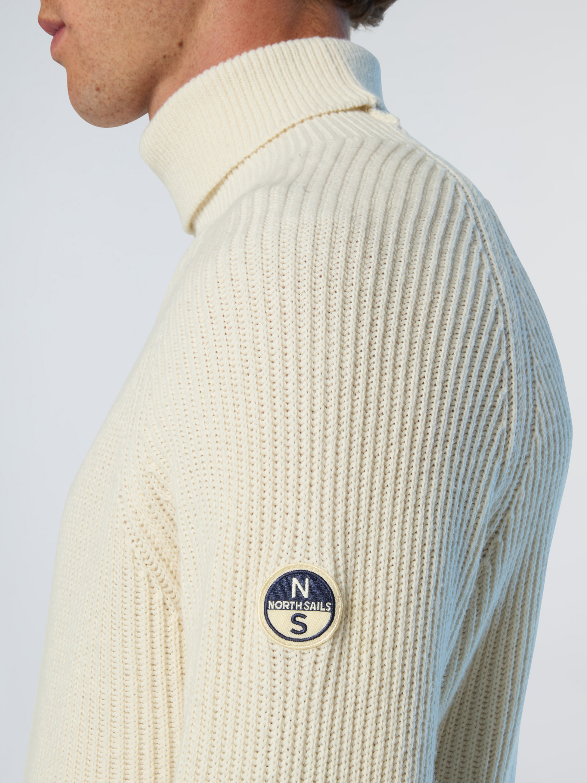 NORTH SAILS, North Sails Sweater Fisherman&#39;s Rib Turtle-neck