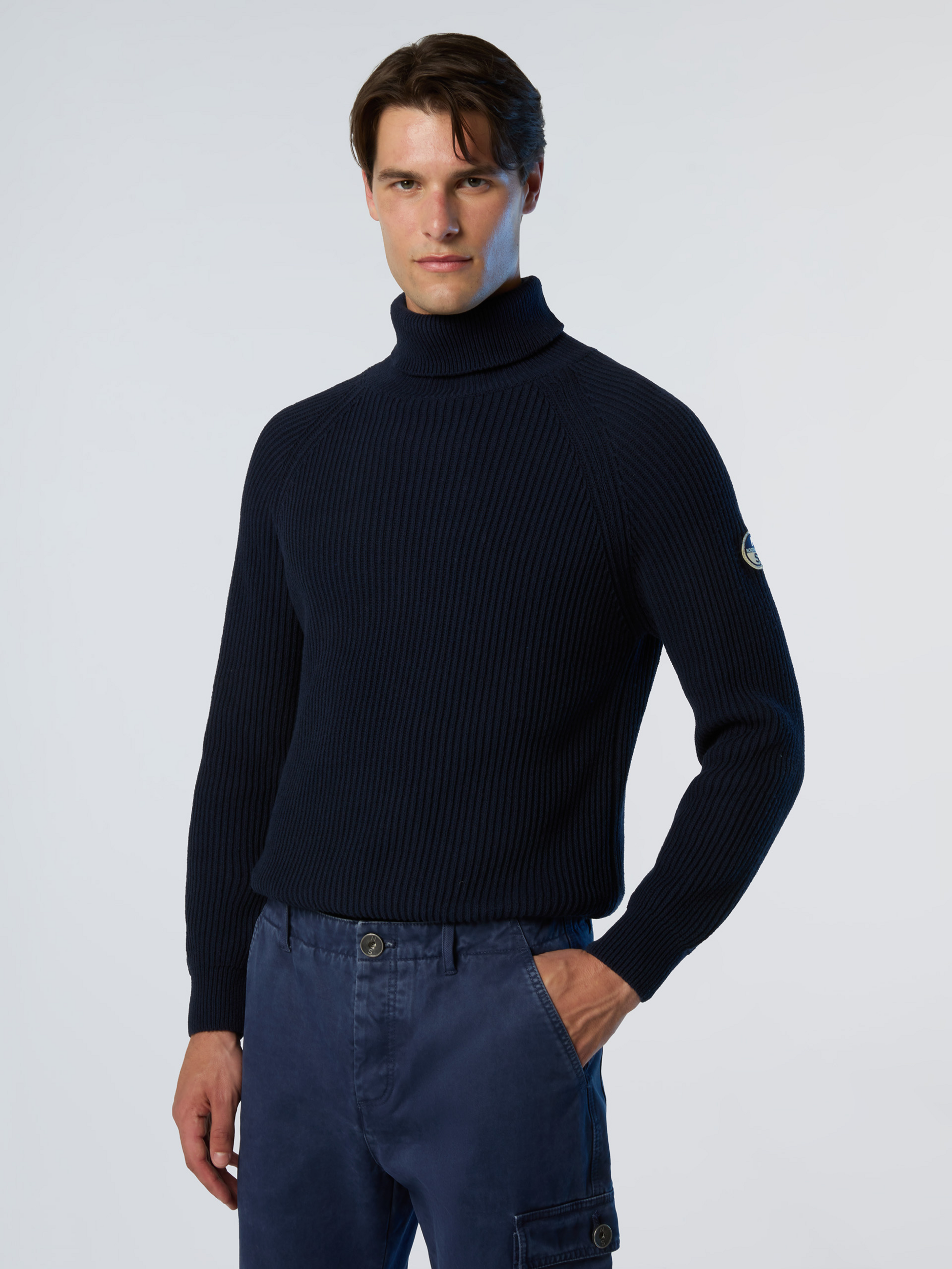 NORTH SAILS, North Sails Sweater Fisherman&#39;s Rib Turtle-neck