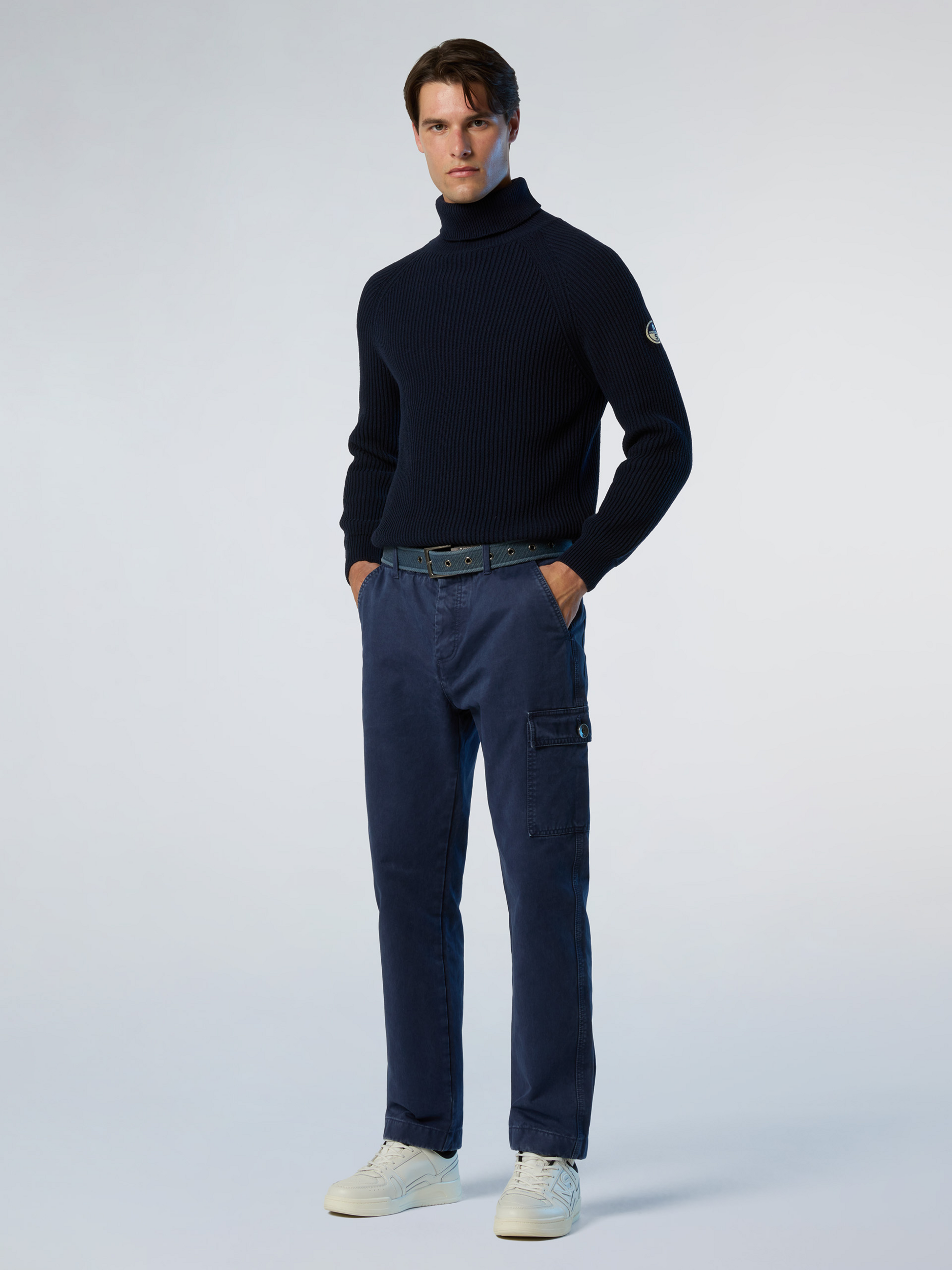 NORTH SAILS, North Sails Sweater Fisherman&#39;s Rib Turtle-neck