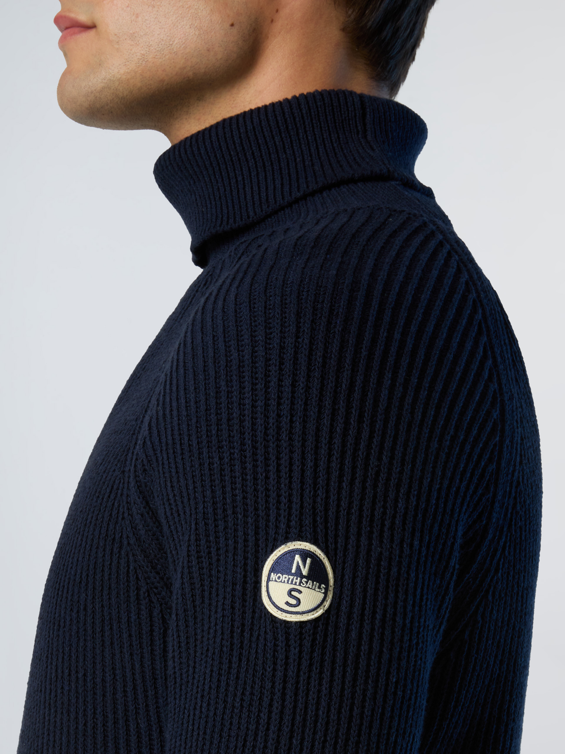 NORTH SAILS, North Sails Sweater Fisherman&#39;s Rib Turtle-neck