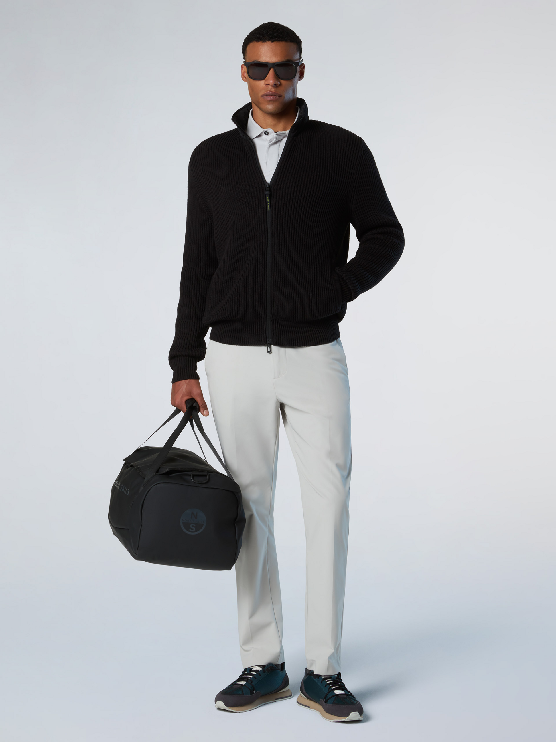 NORTH SAILS, North Sails Sweater Full-zip With Hood