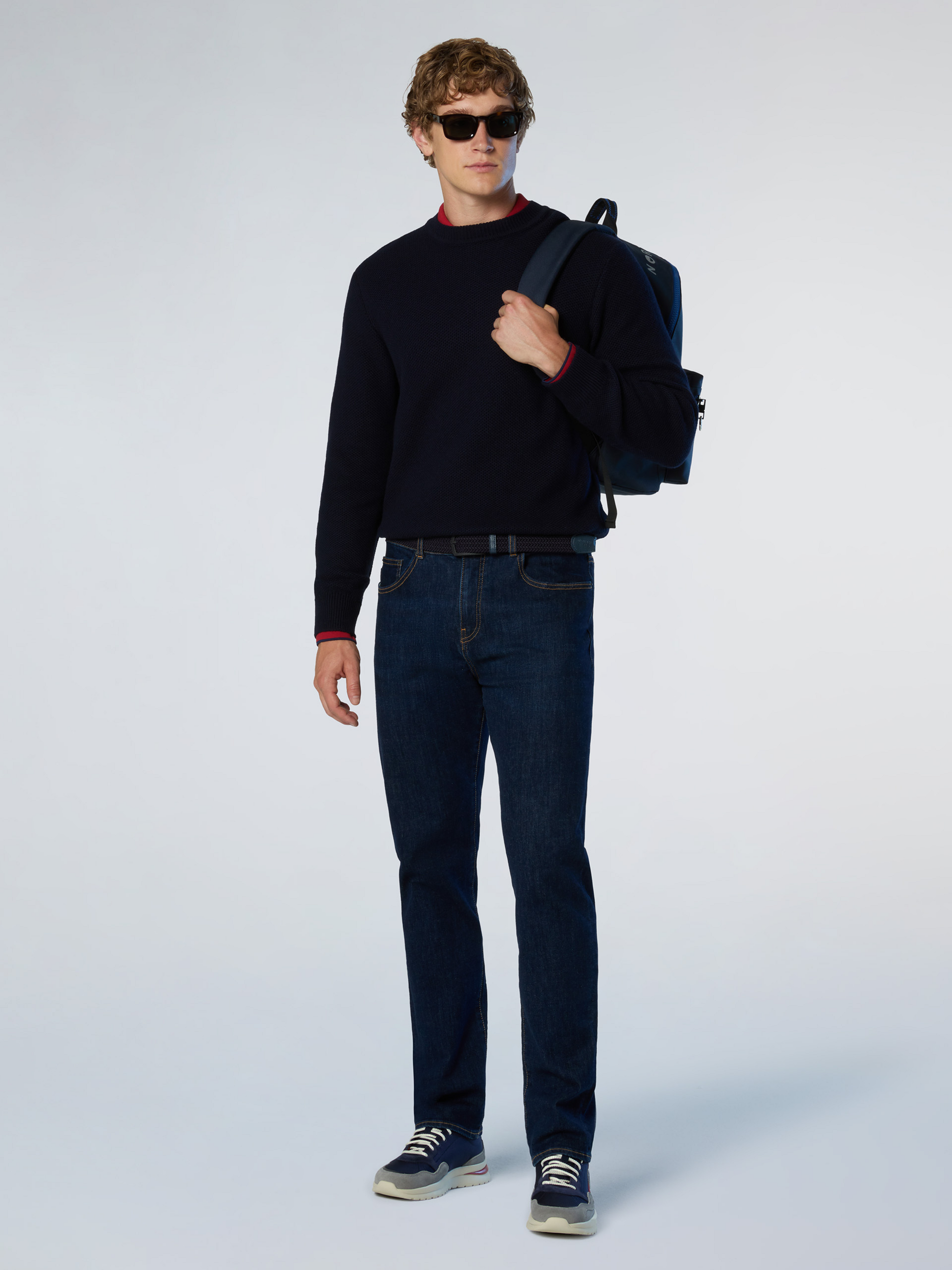 NORTH SAILS, North Sails Sweater Honeycomb Crew-neck