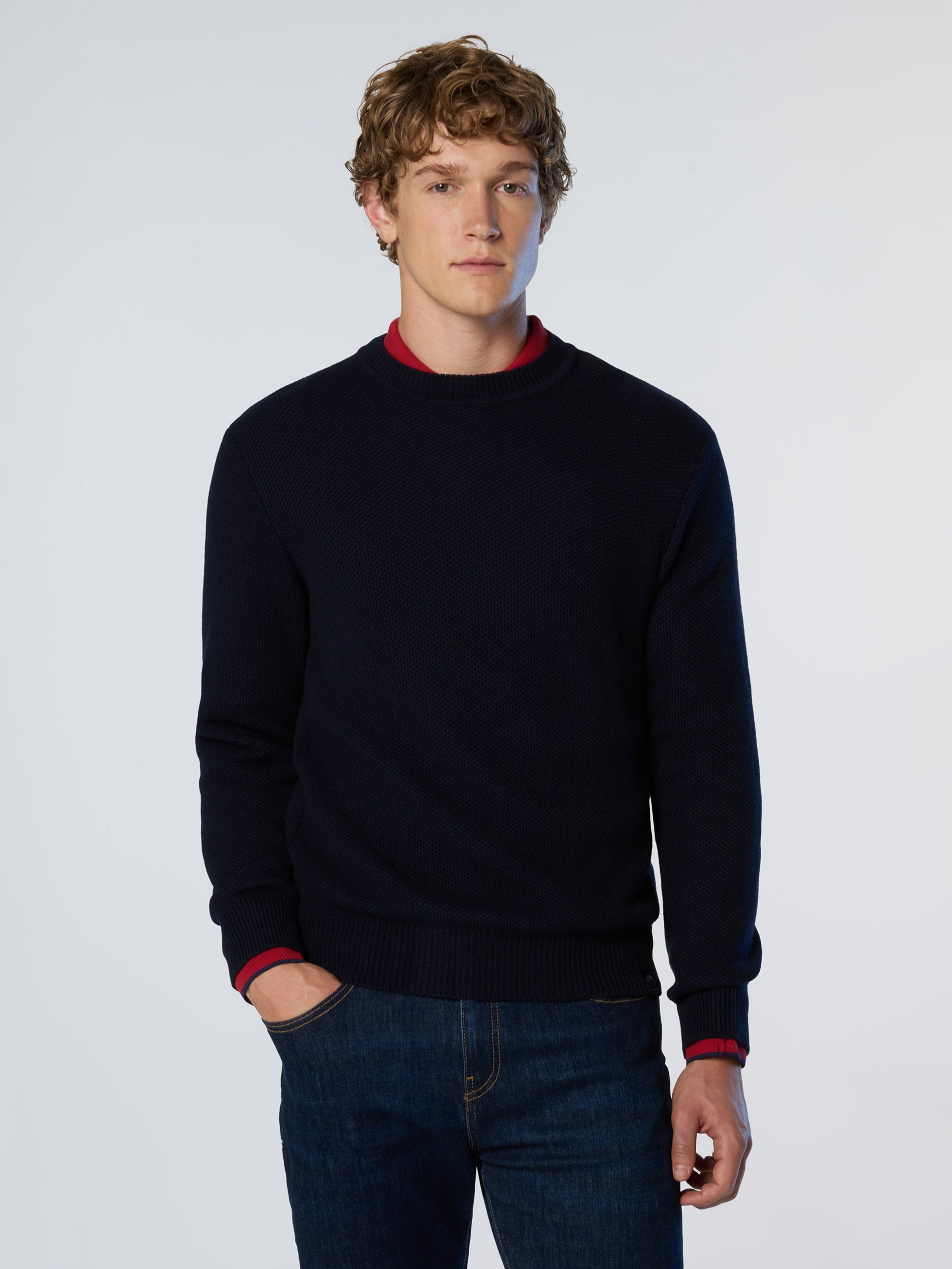 NORTH SAILS, North Sails Sweater Honeycomb Crew-neck