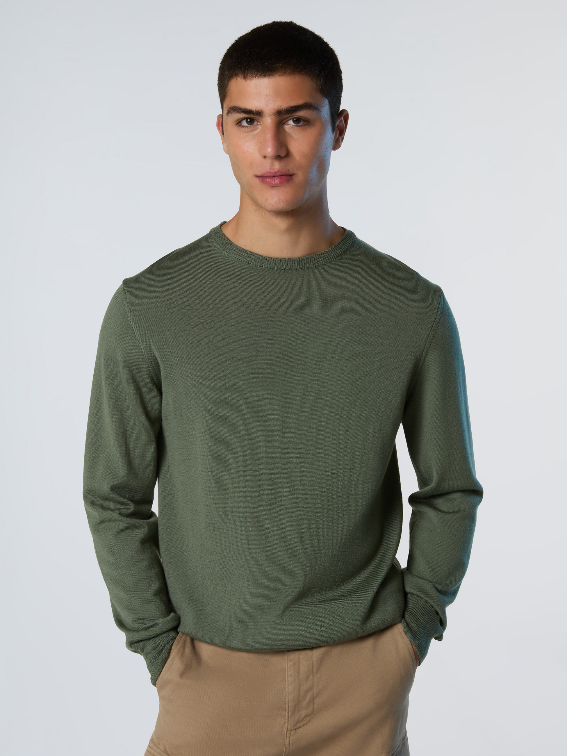 NORTH SAILS, North Sails Sweater Merino Wool Crew-neck
