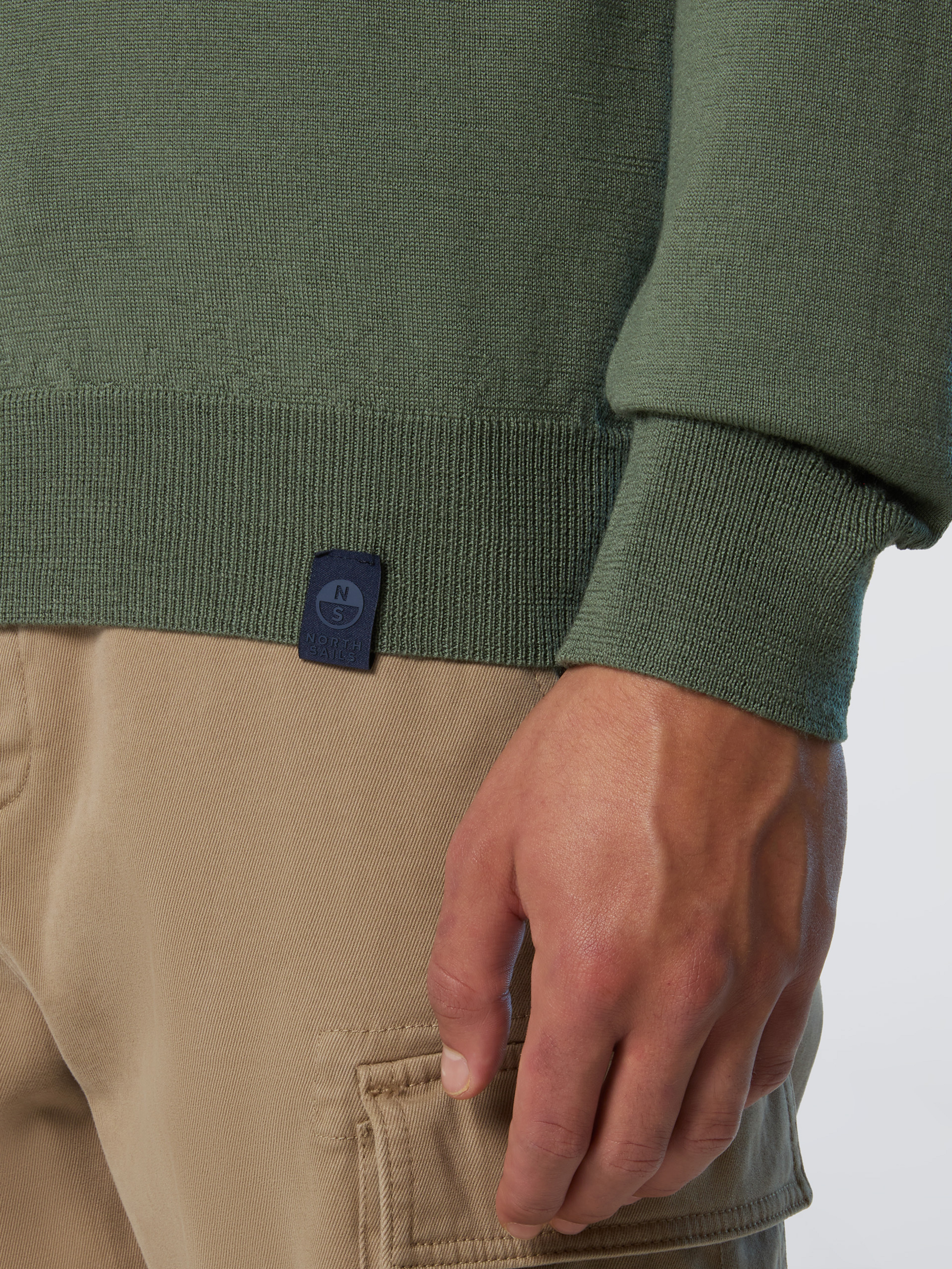 NORTH SAILS, North Sails Sweater Merino Wool Crew-neck