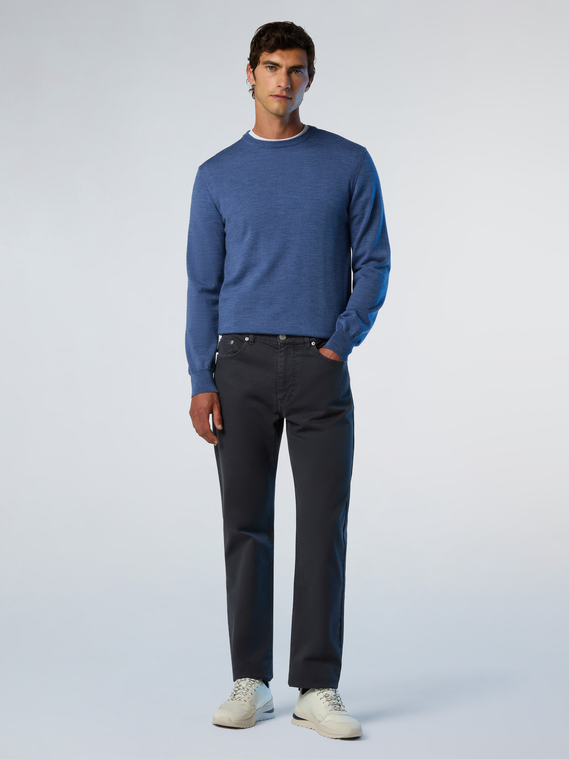 NORTH SAILS, North Sails Sweater Merino Wool Crew-neck