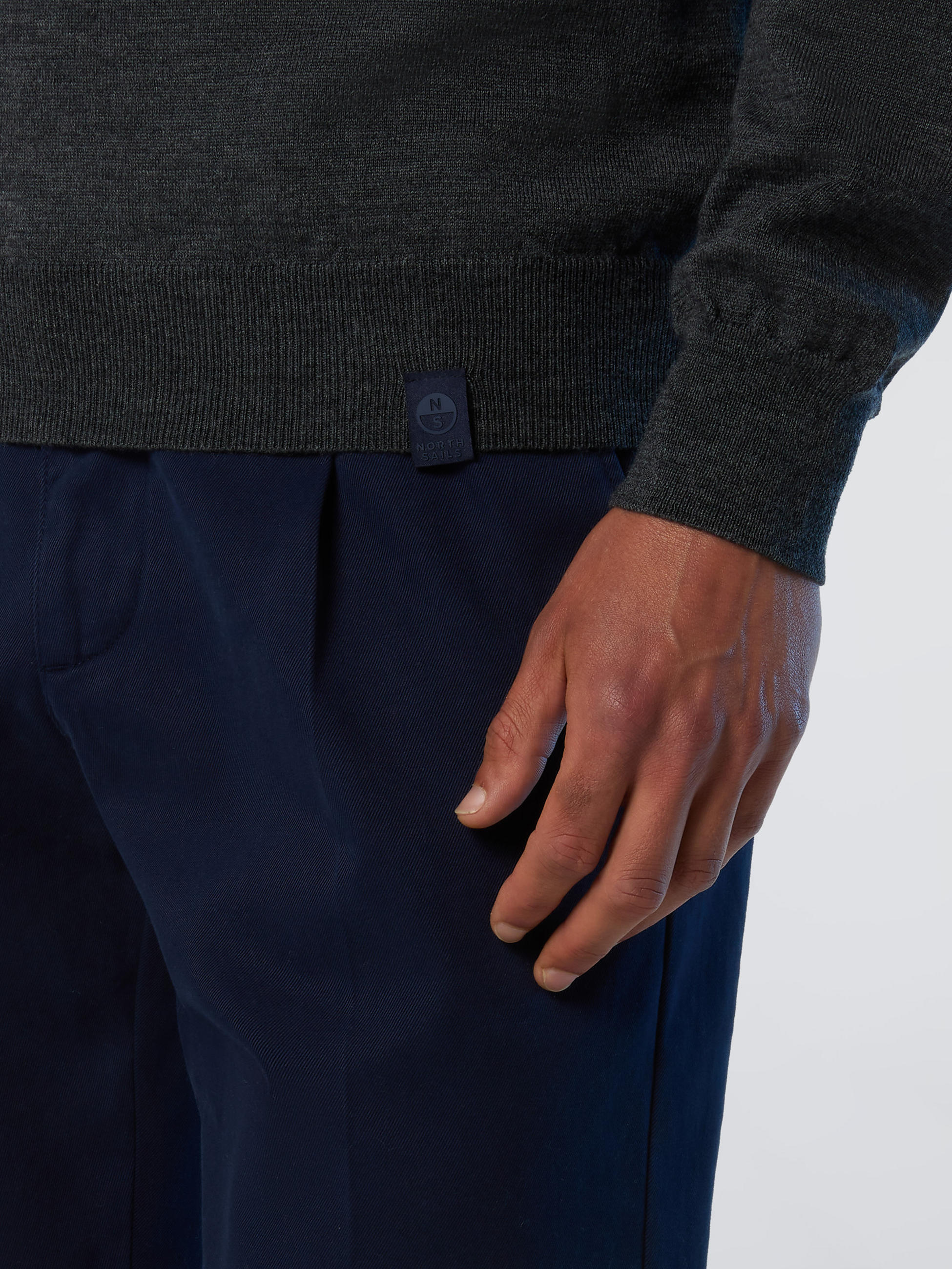 NORTH SAILS, North Sails Sweater Merino Wool Crew-neck