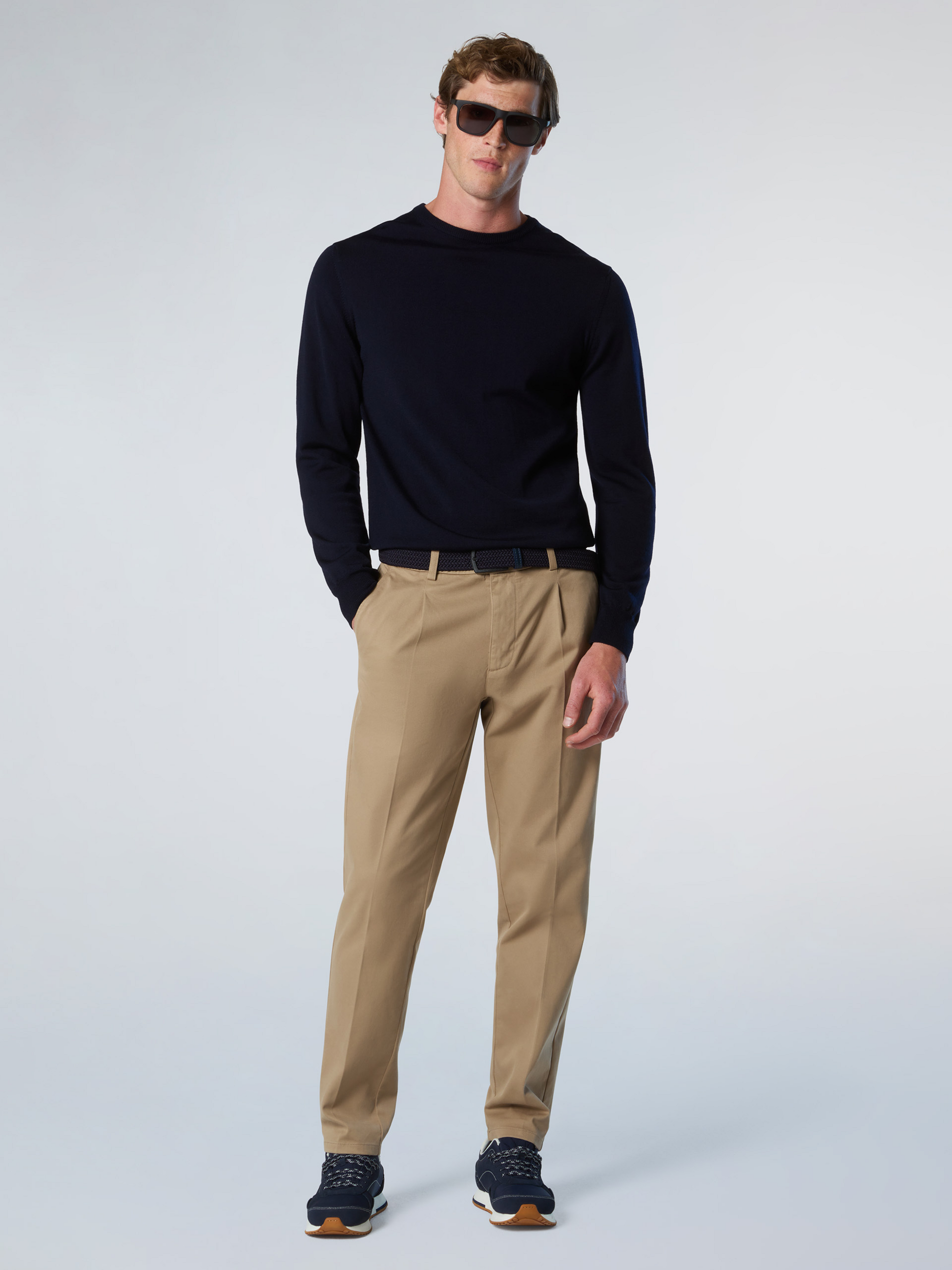 NORTH SAILS, North Sails Sweater Merino Wool Crew-neck