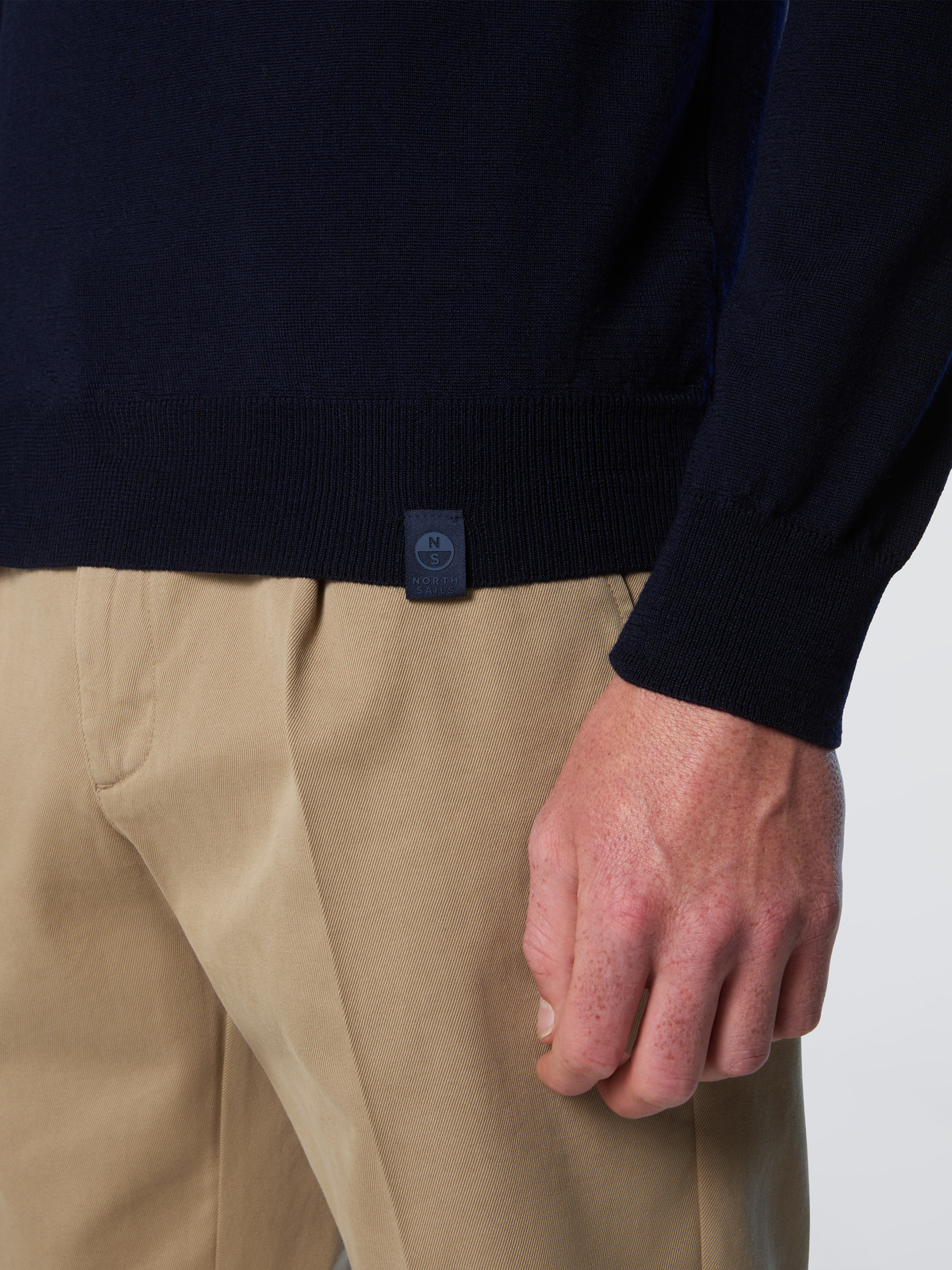 NORTH SAILS, North Sails Sweater Merino Wool Crew-neck