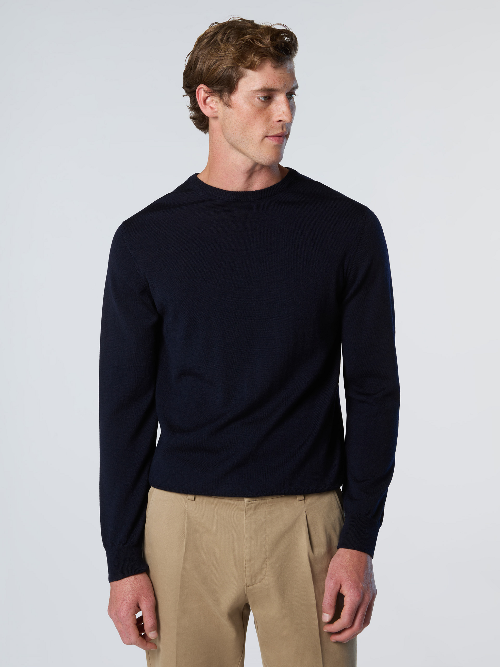 NORTH SAILS, North Sails Sweater Merino Wool Crew-neck