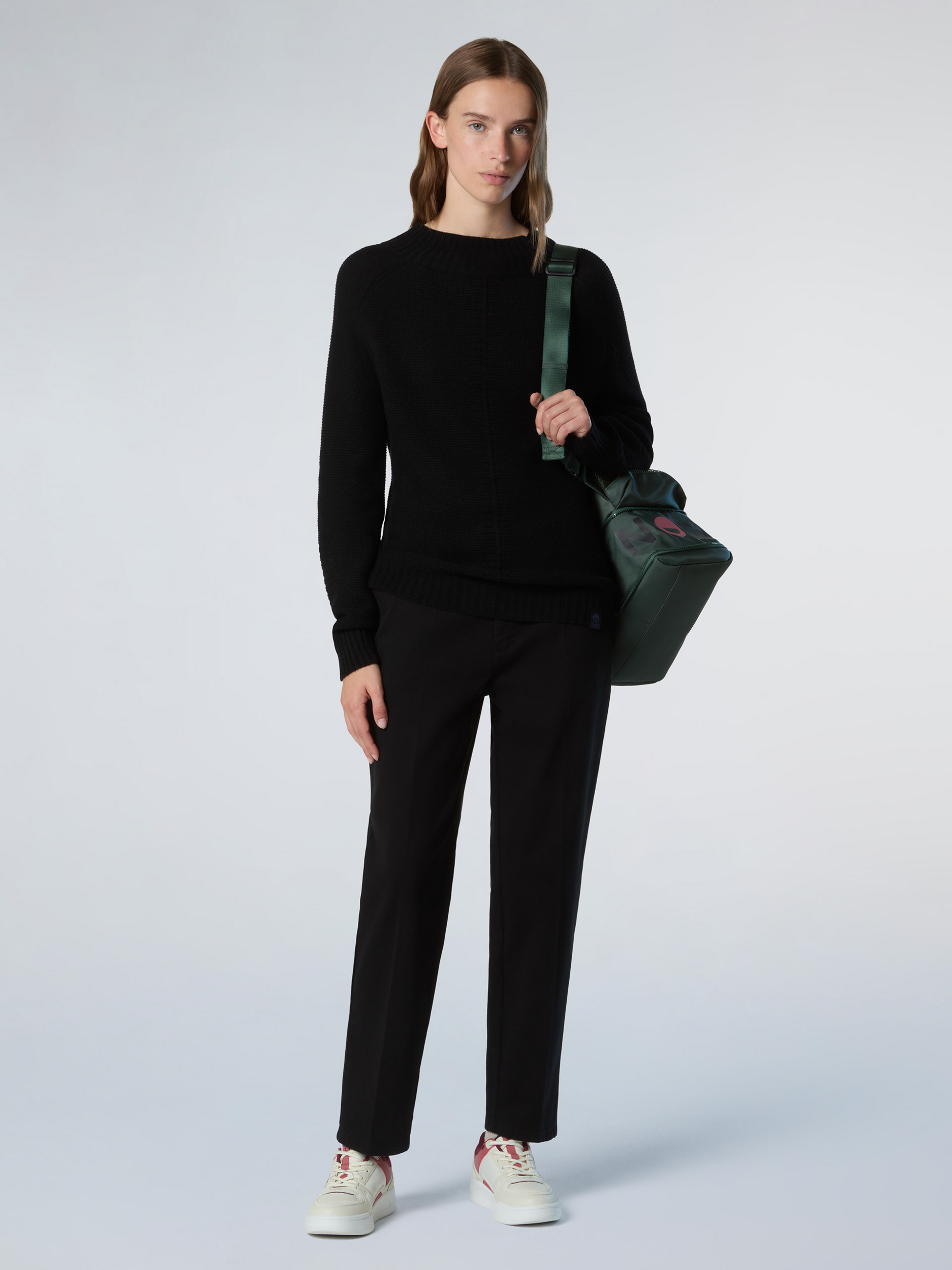 NORTH SAILS, North Sails Sweater Mock-neck Saddle Shoulder