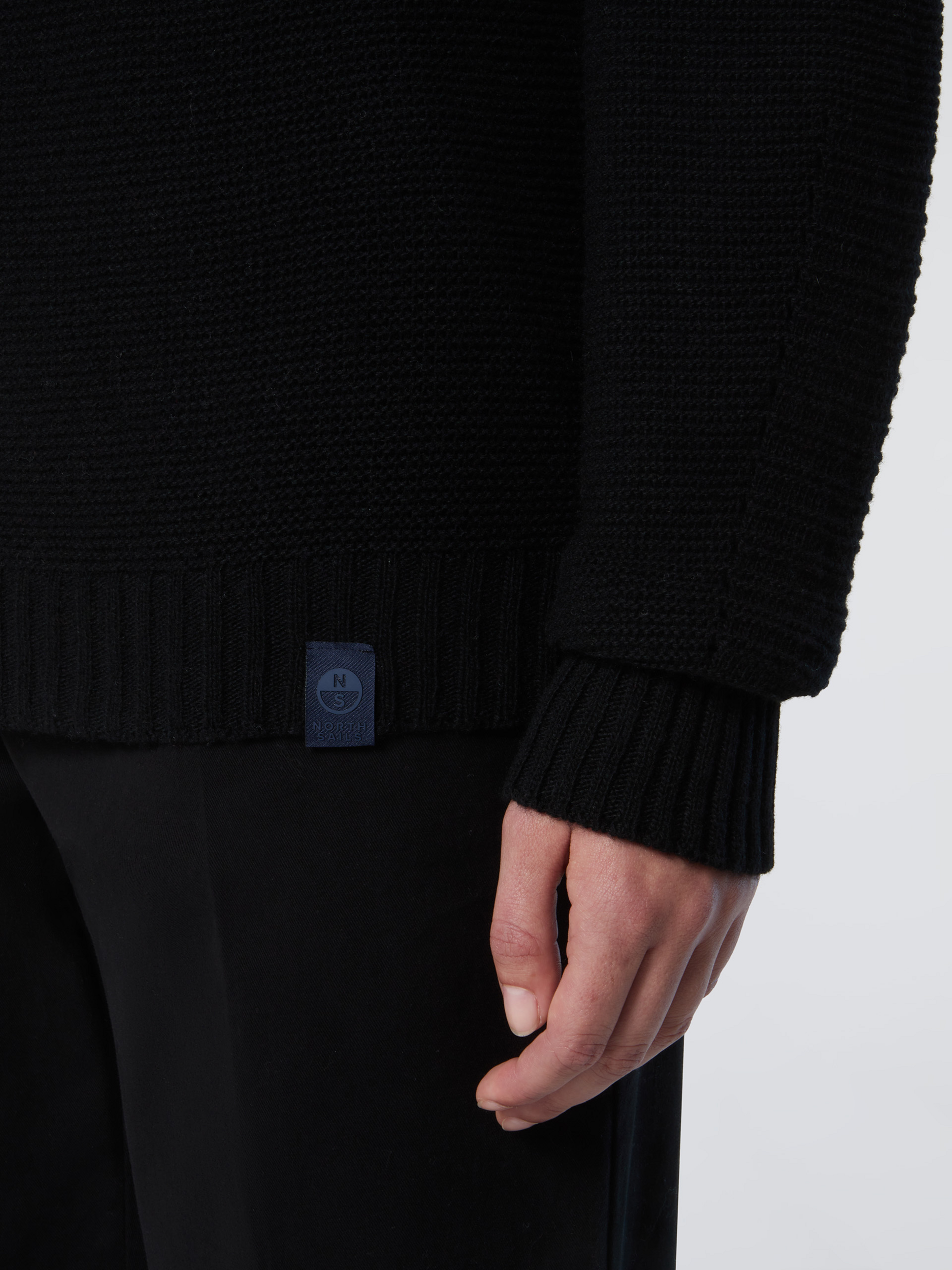 NORTH SAILS, North Sails Sweater Mock-neck Saddle Shoulder