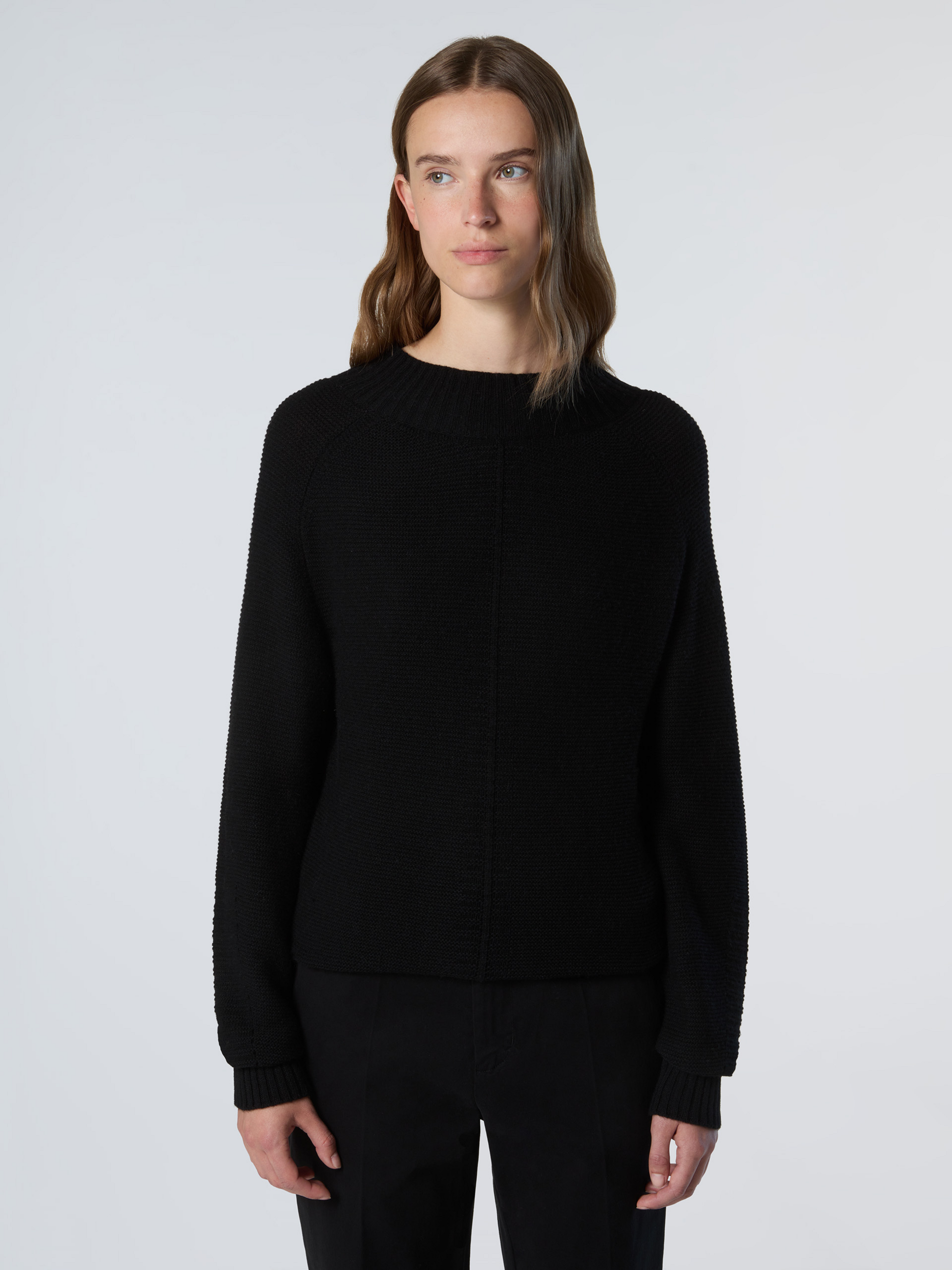 NORTH SAILS, North Sails Sweater Mock-neck Saddle Shoulder
